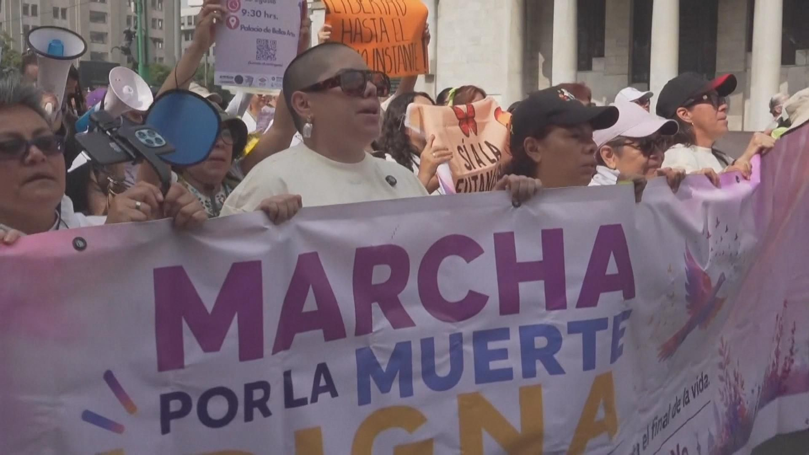 Marcha por una muerte digna en México