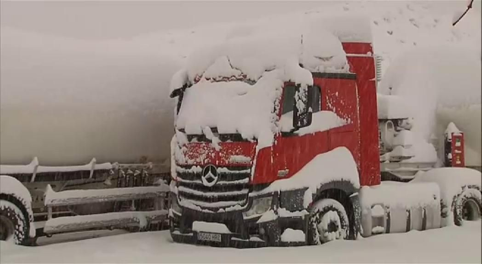 Incomunicados por la nieve en Montalbán (Teruel) Incomunicados por la nieve en Montalbán (Teruel)