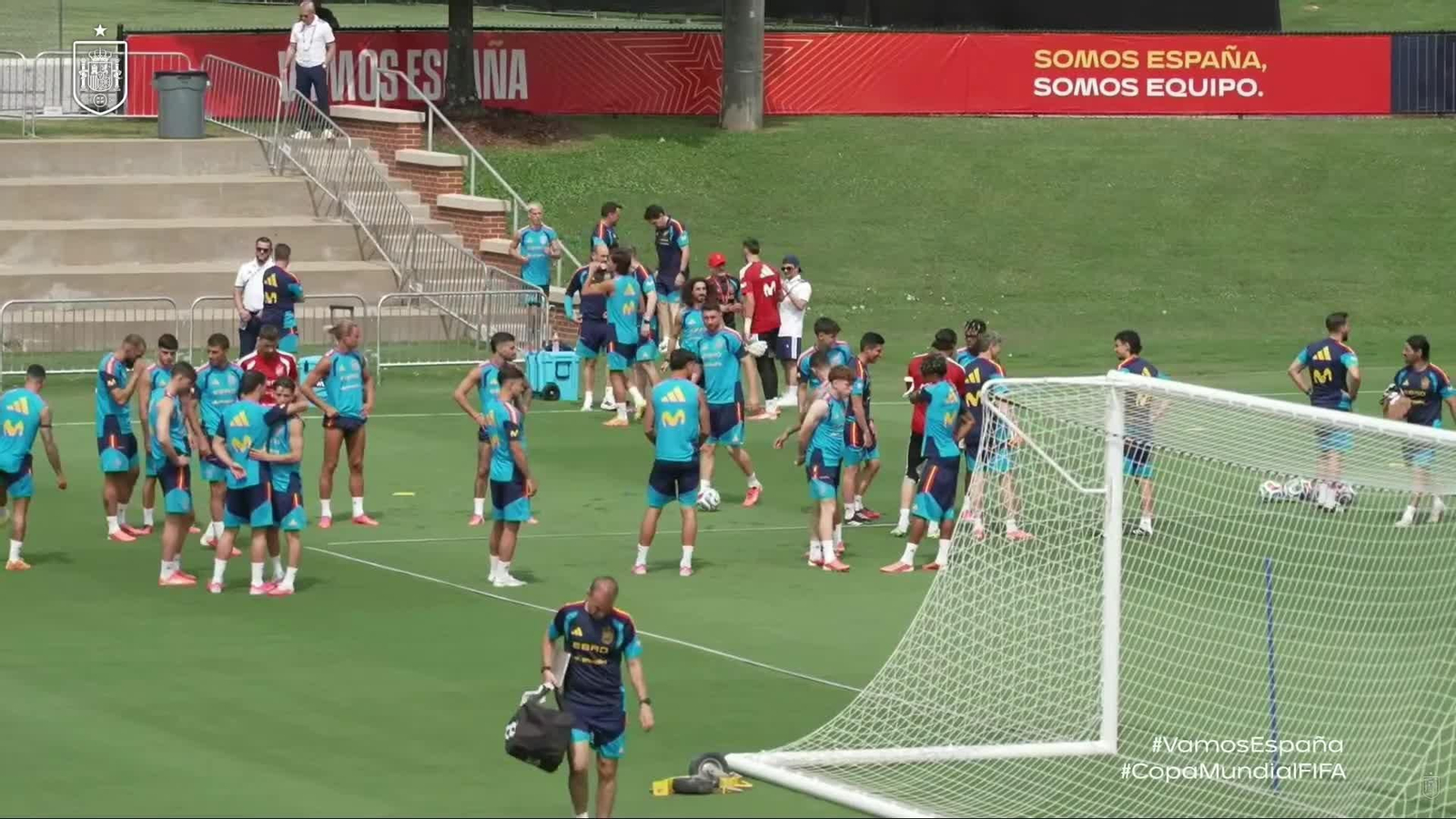 M076-EEUU ENTRENAMIENTO DE LA SELECCION