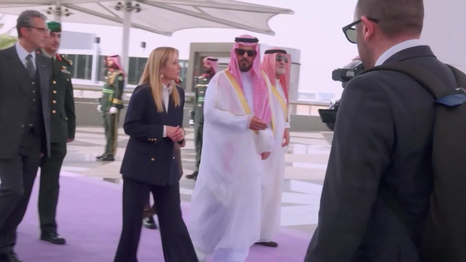 va meloni viaje region golfo