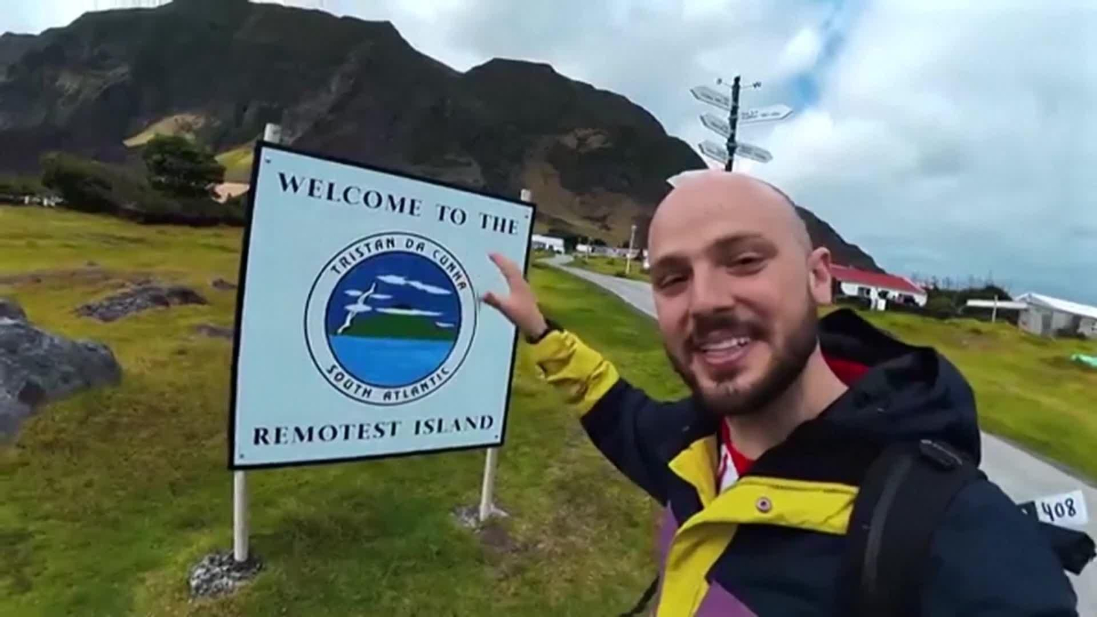 va video isla pasajero hondius