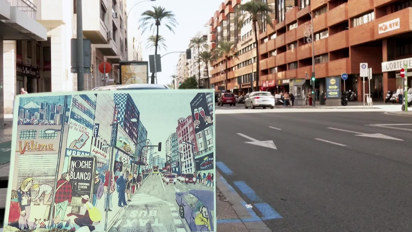 web lavivienda en comic