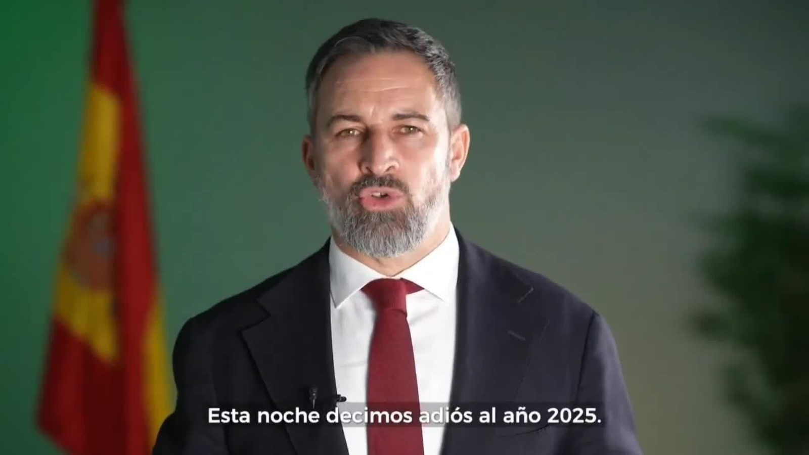 X027-MADRID MENSAJE FIN DE AÑO ABASCAL