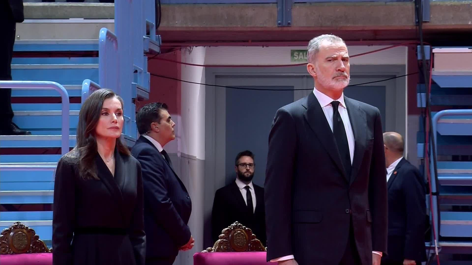 va llegada reyes funeral