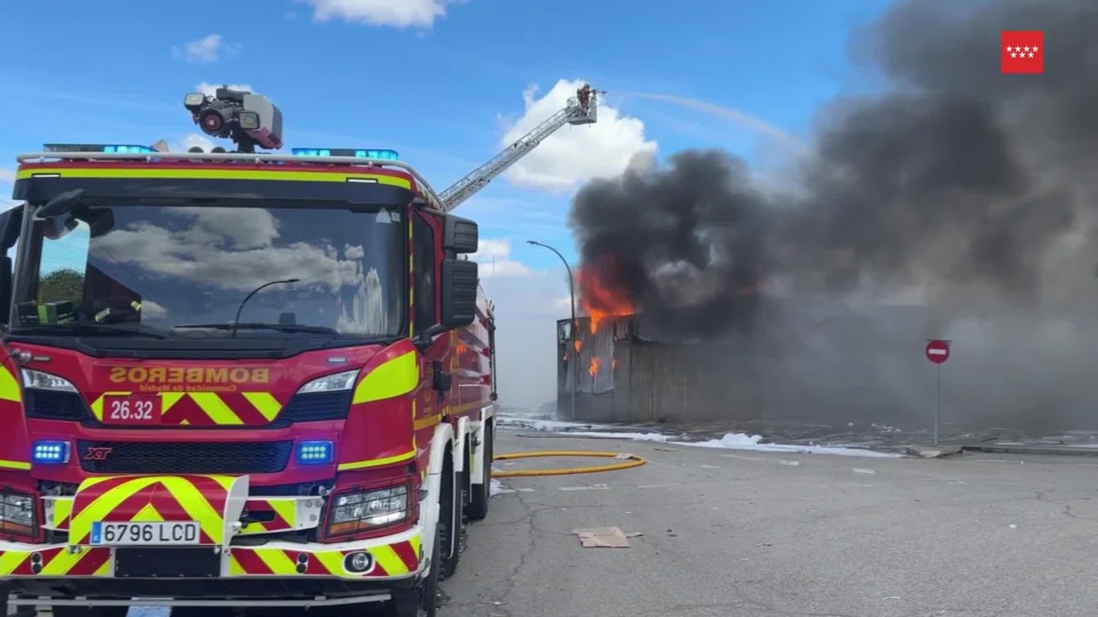 L064-MADRID INCENSIO NAVE CARTONES ALCALÁ