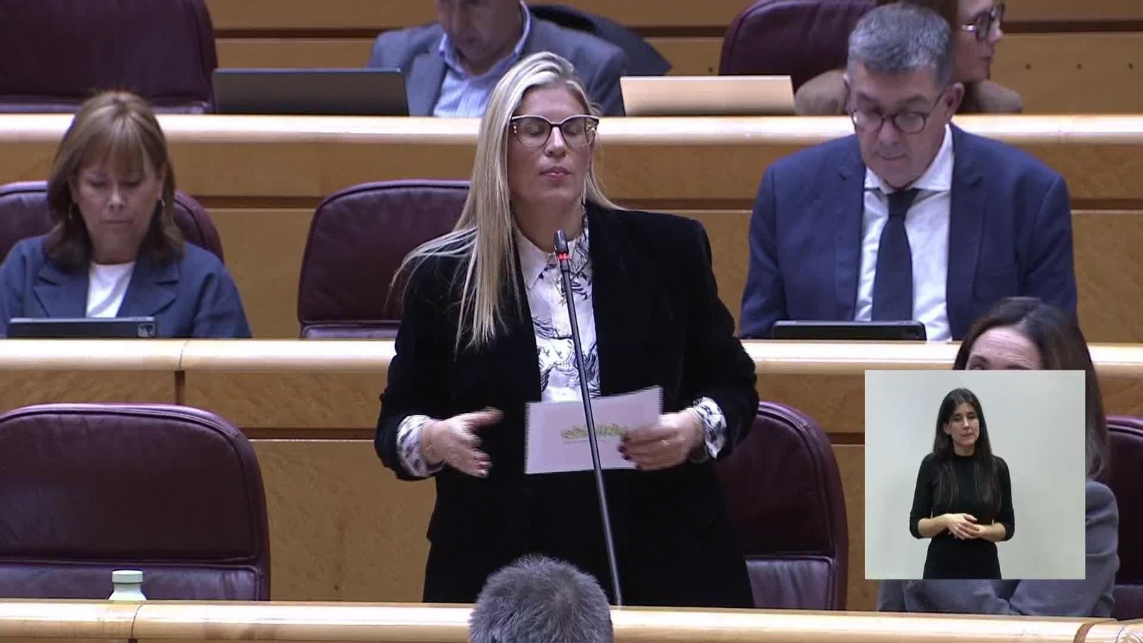 M088-SENADO SESION CONTROL EH BILDU A GOBIERNO