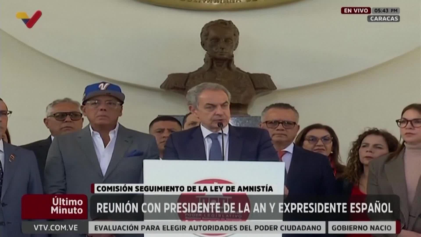 va zapatero visita venezuela