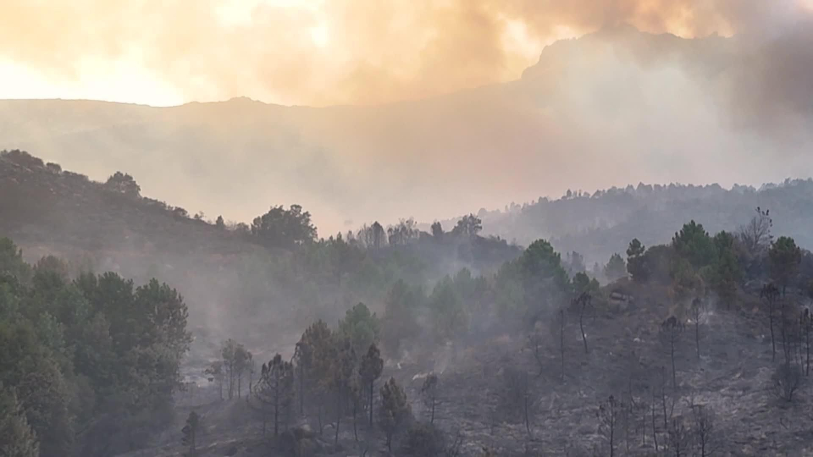 va aereas incendio avila