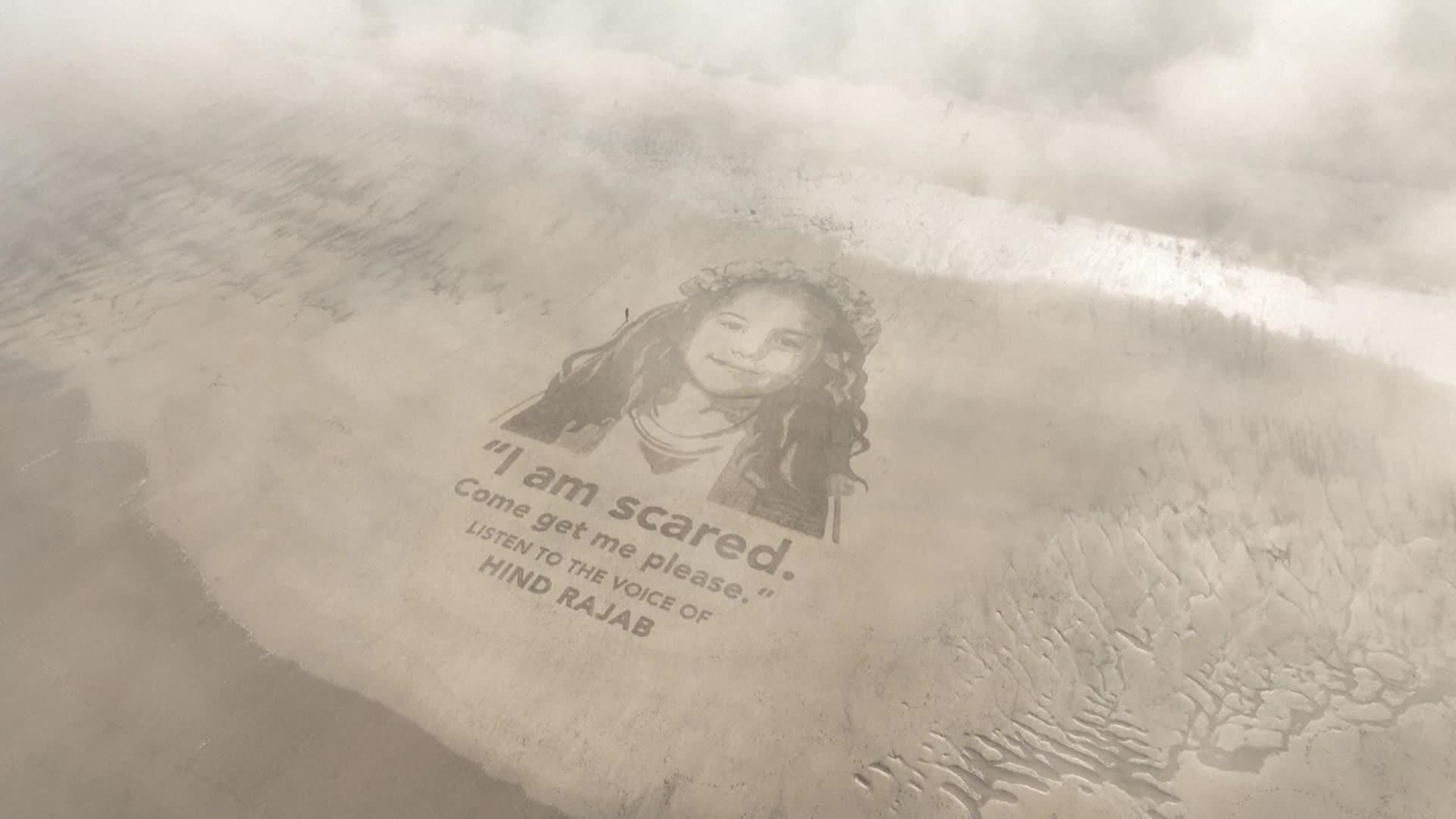 S010-REINO UNIDO MURAL GIGANTE HIND RAJAB