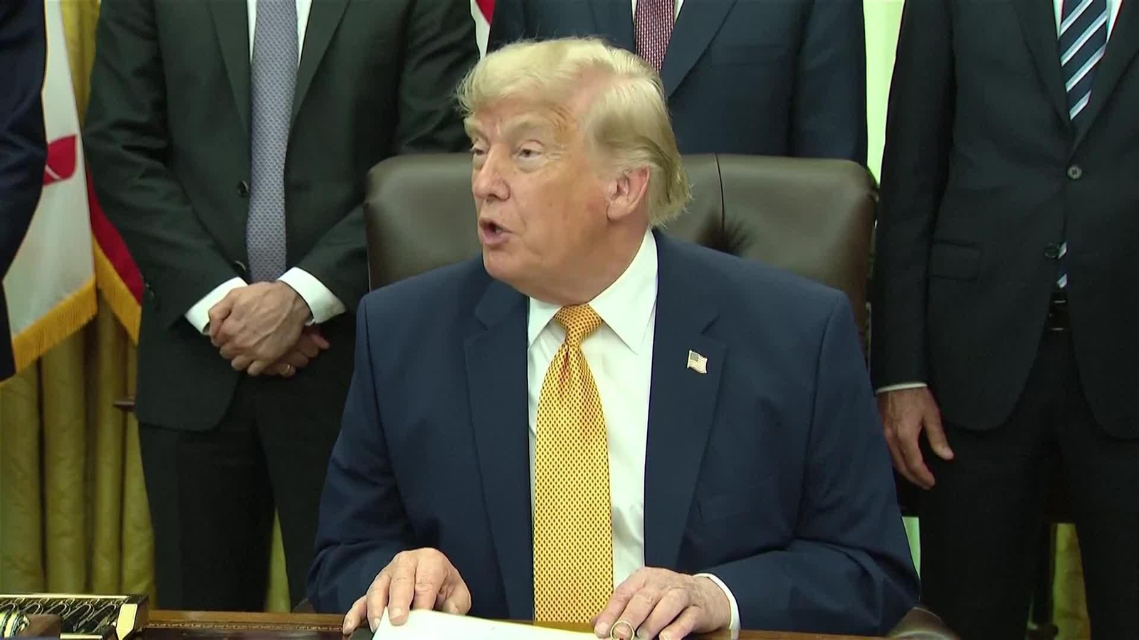 va trump y ormuz