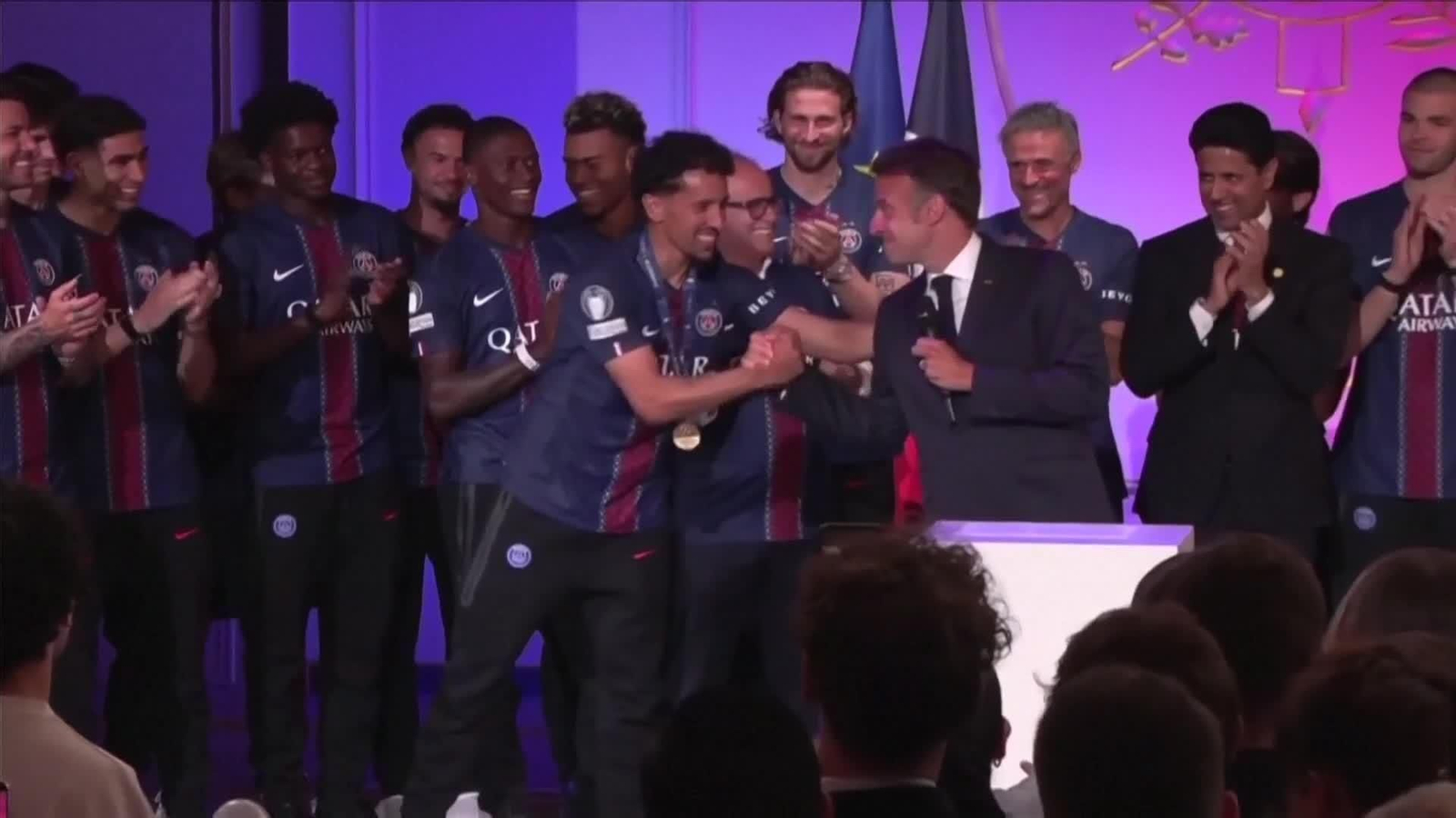 va celebraciones PSG