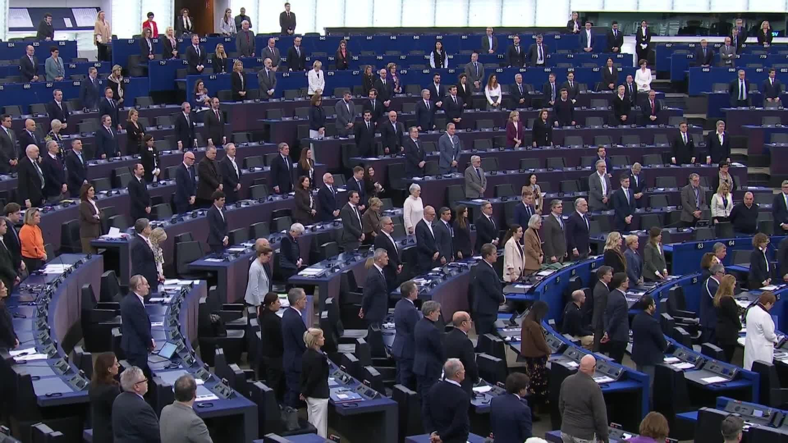 va minuto silencio ue rey