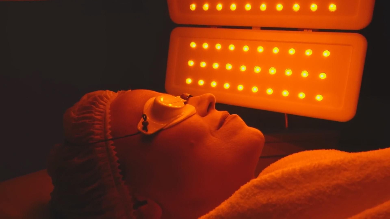 Máscaras luz roja