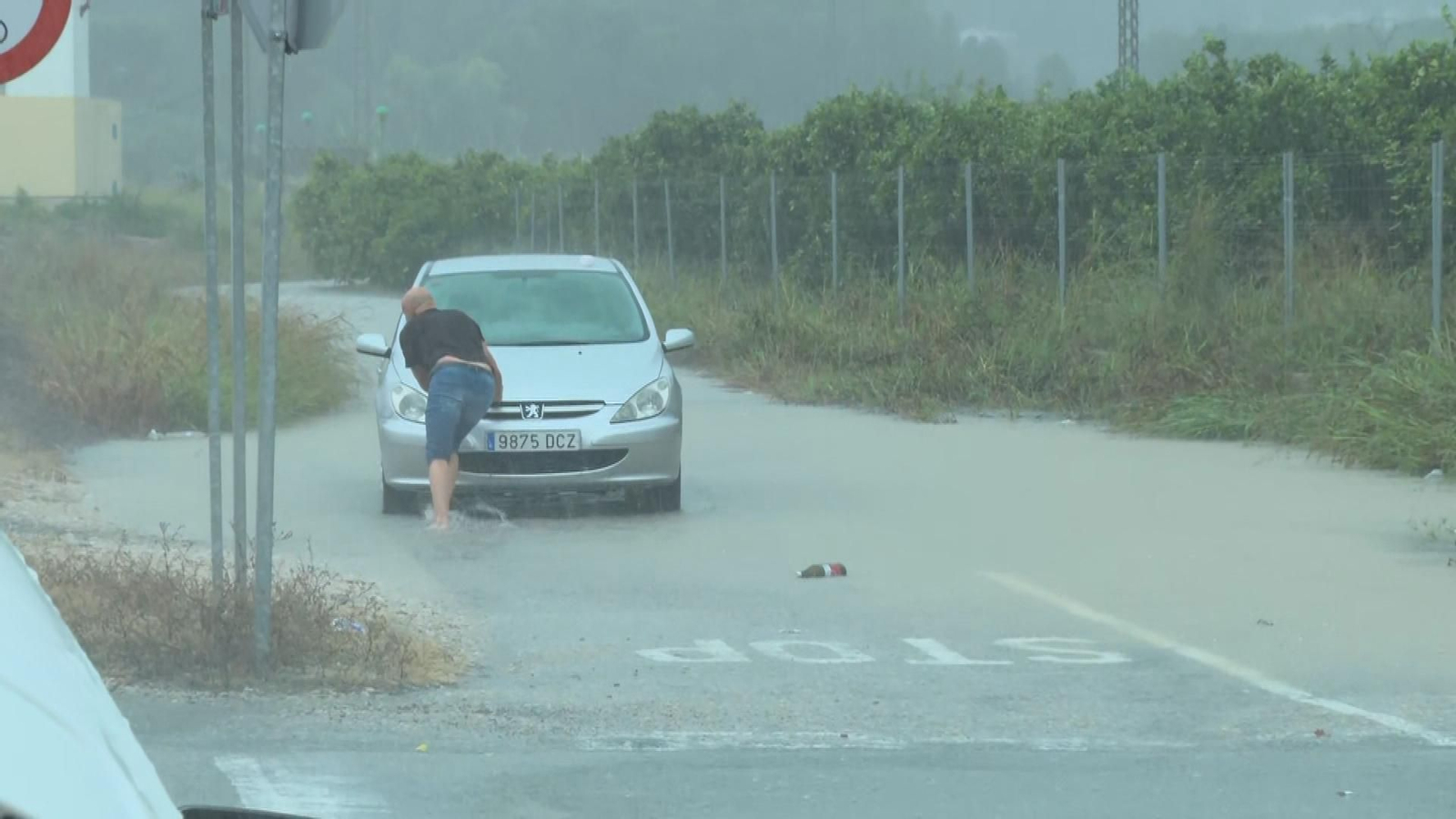 Inundaciones en Gandía