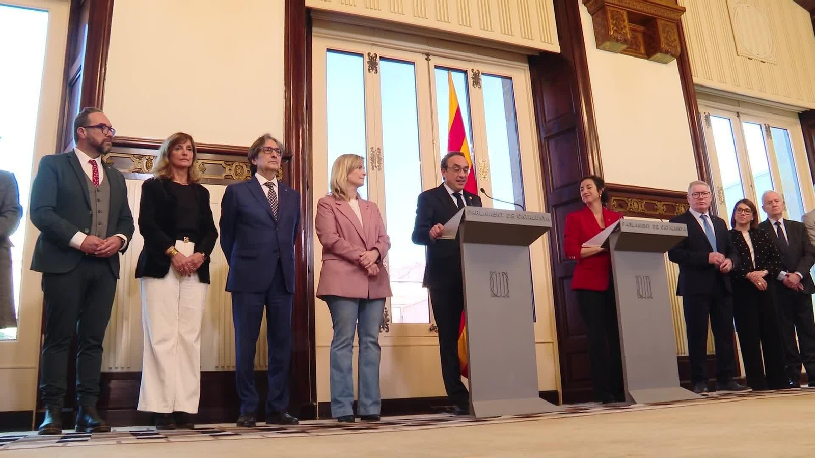 V047-BARCELONA ENTREGA PRESUPUESTOS GENERALITAT