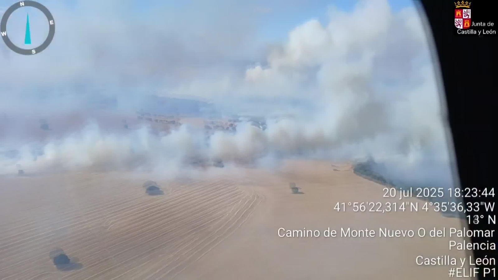 L611-PALENCIA INCENDIO PAREDES DEL MONTE