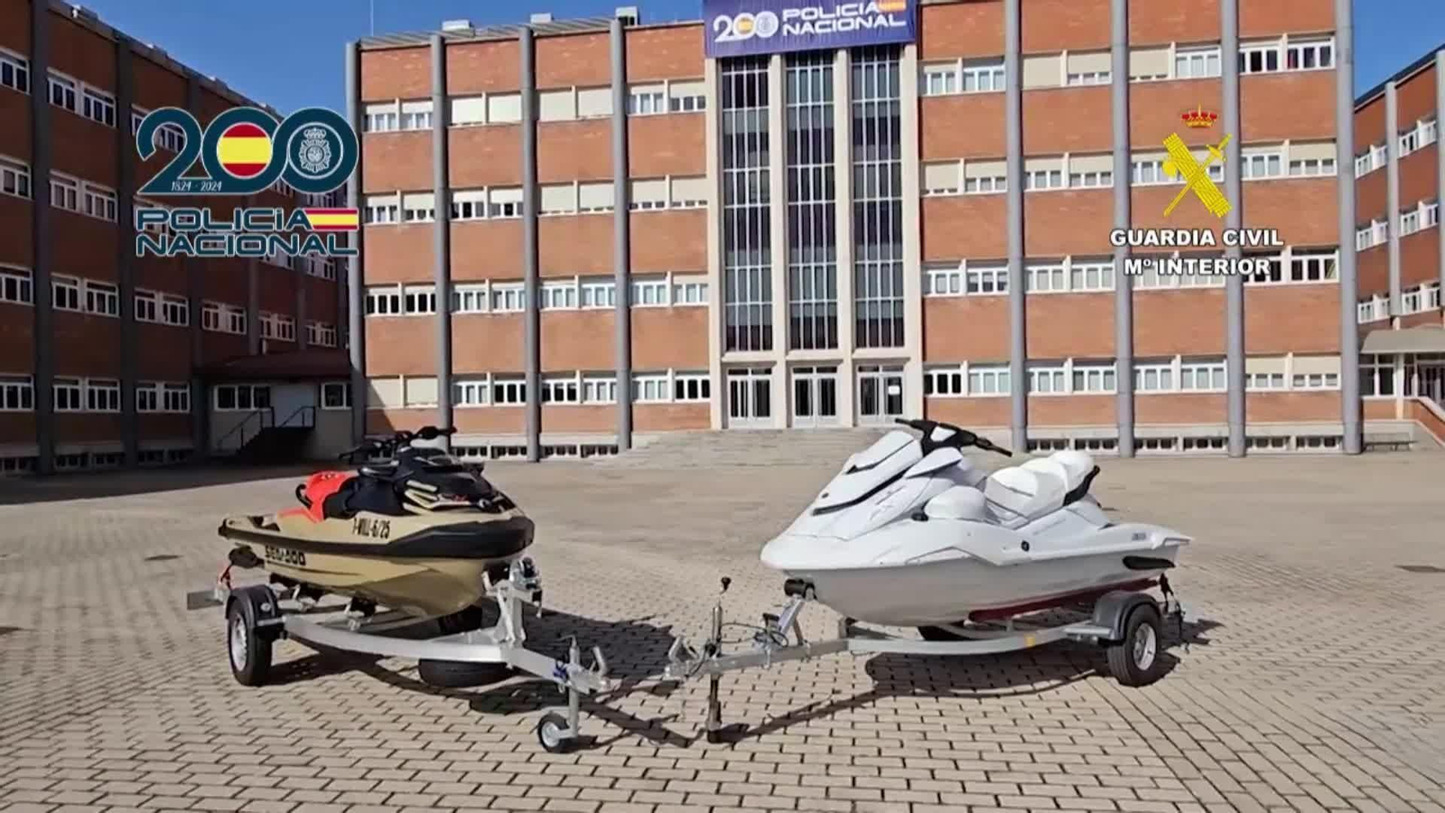 17 detenidos por vender de motos de agua y otros objetos de valor obtenidos de forma fraudulenta