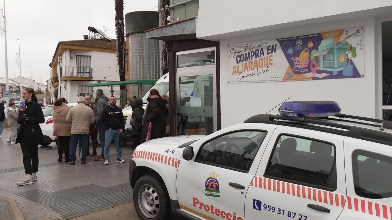 X075-HUELVA CAPILLA ARDIENTE ALJARAQUE FAMILIA ZAMORANO