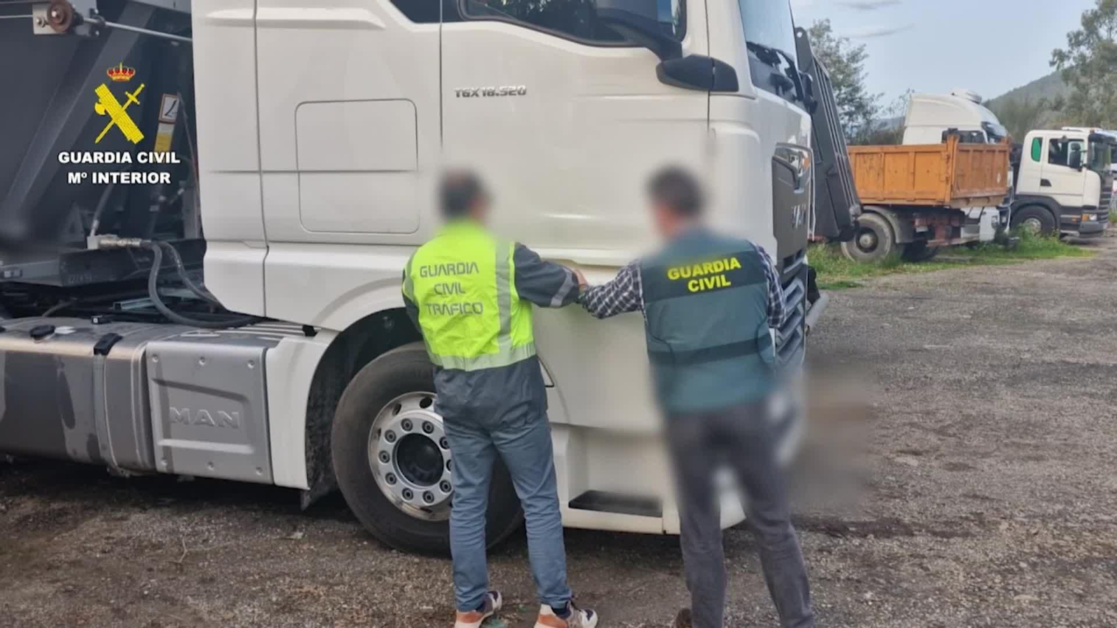 J012-IMAGENES GC OPERACION ESTAFAS VEHICULOS INDUSTRIALES