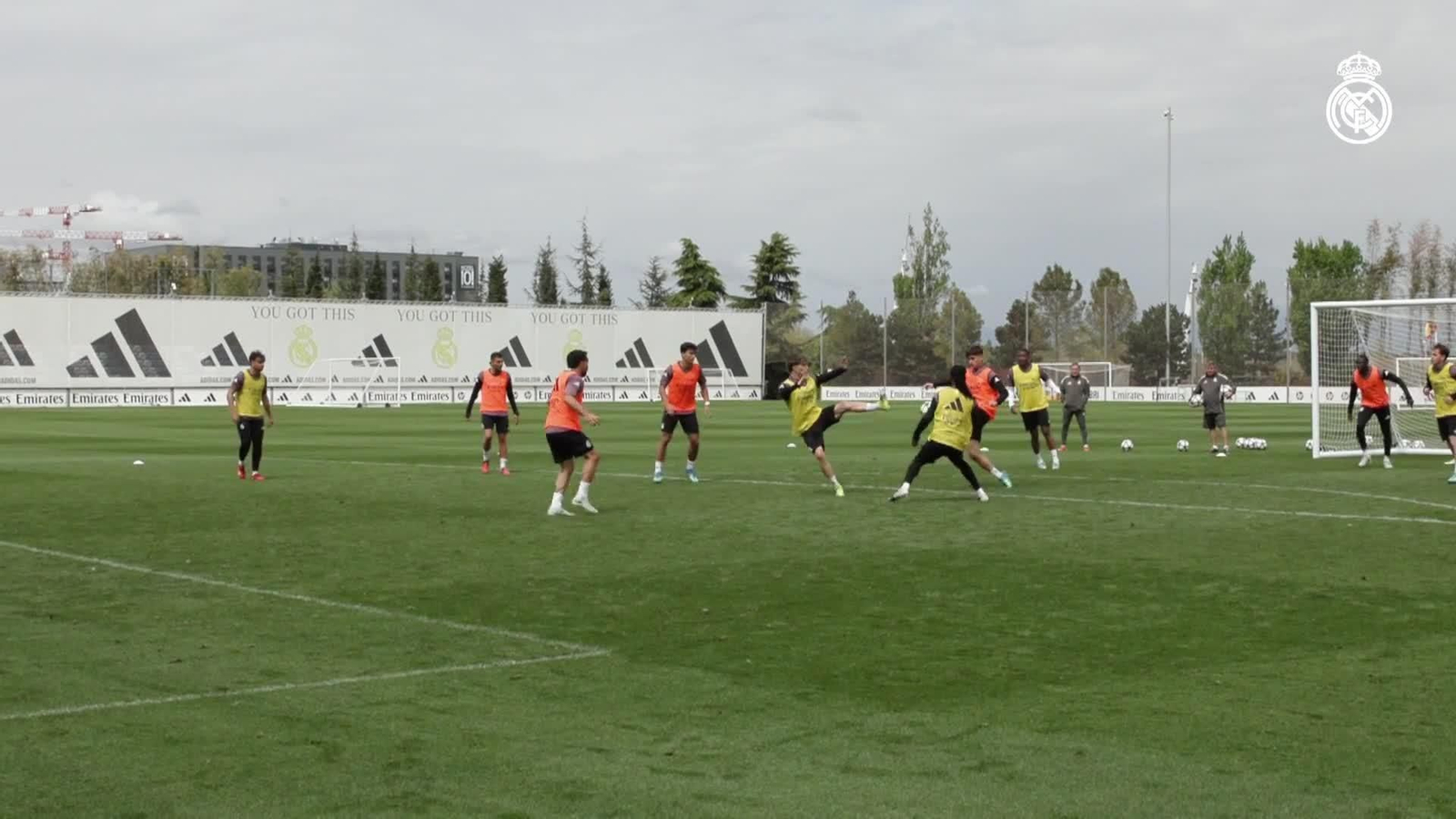 va entreno real madrid