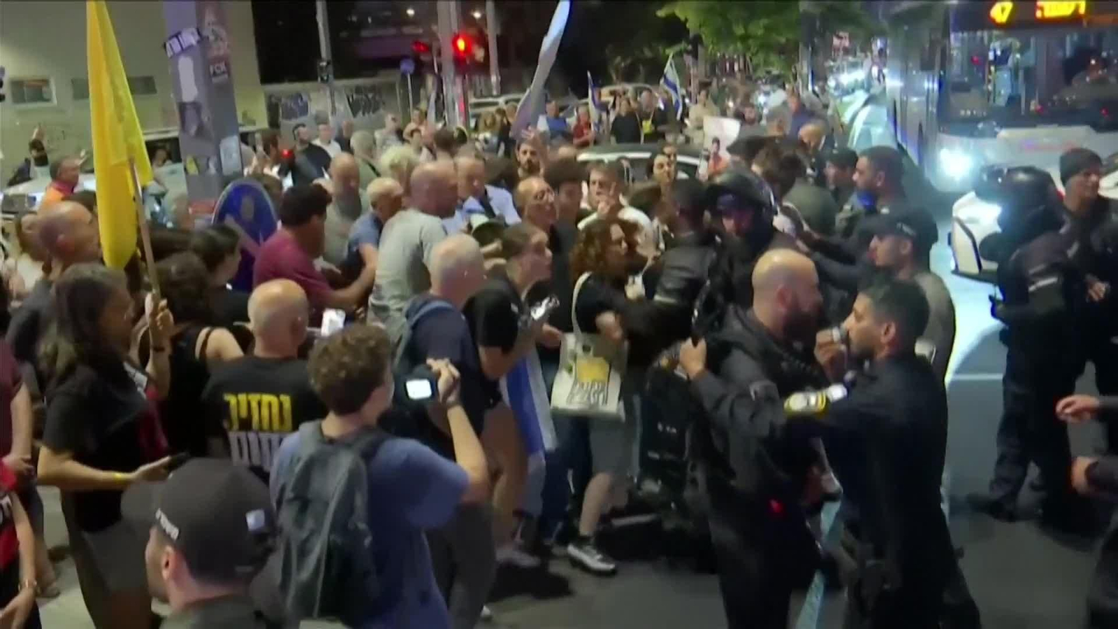 va enfrentamientos protestas israel va enfrentamientos protestas israel