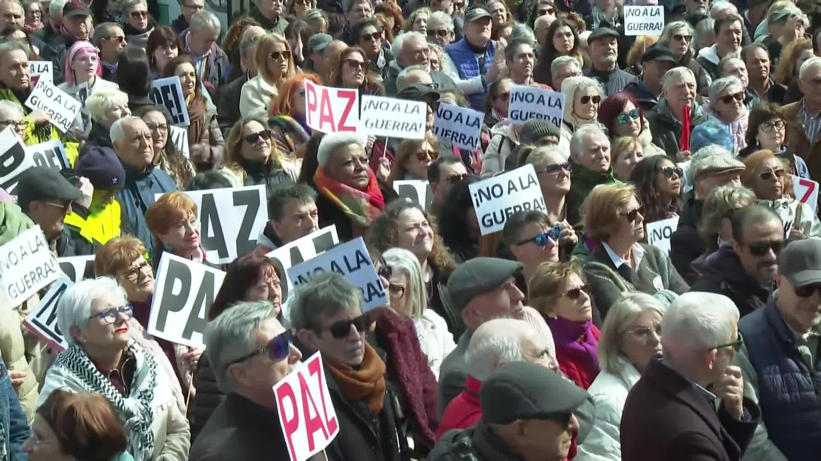 va manifestacion no a la guerra