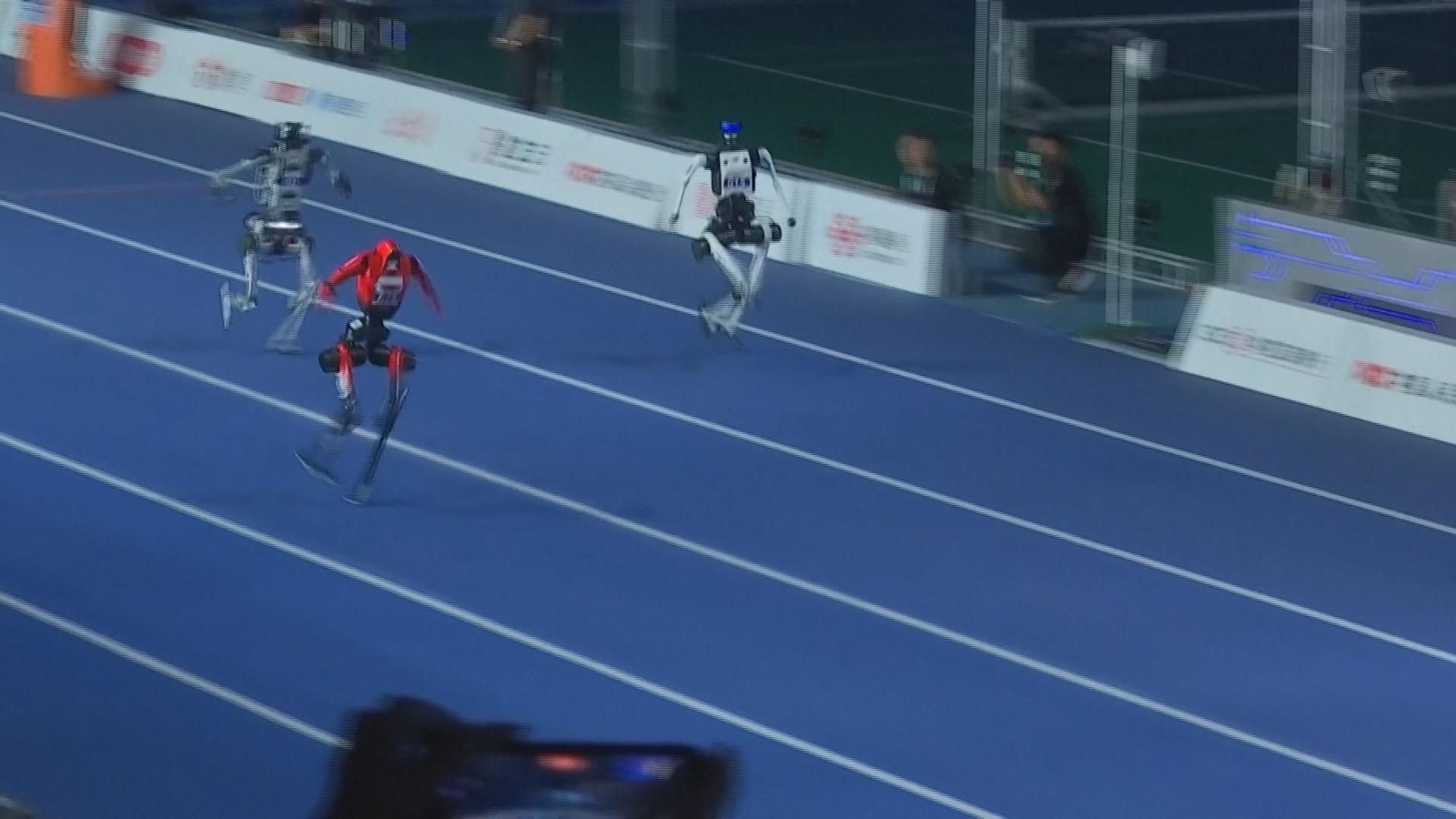 Récord Usain Bolt Robot