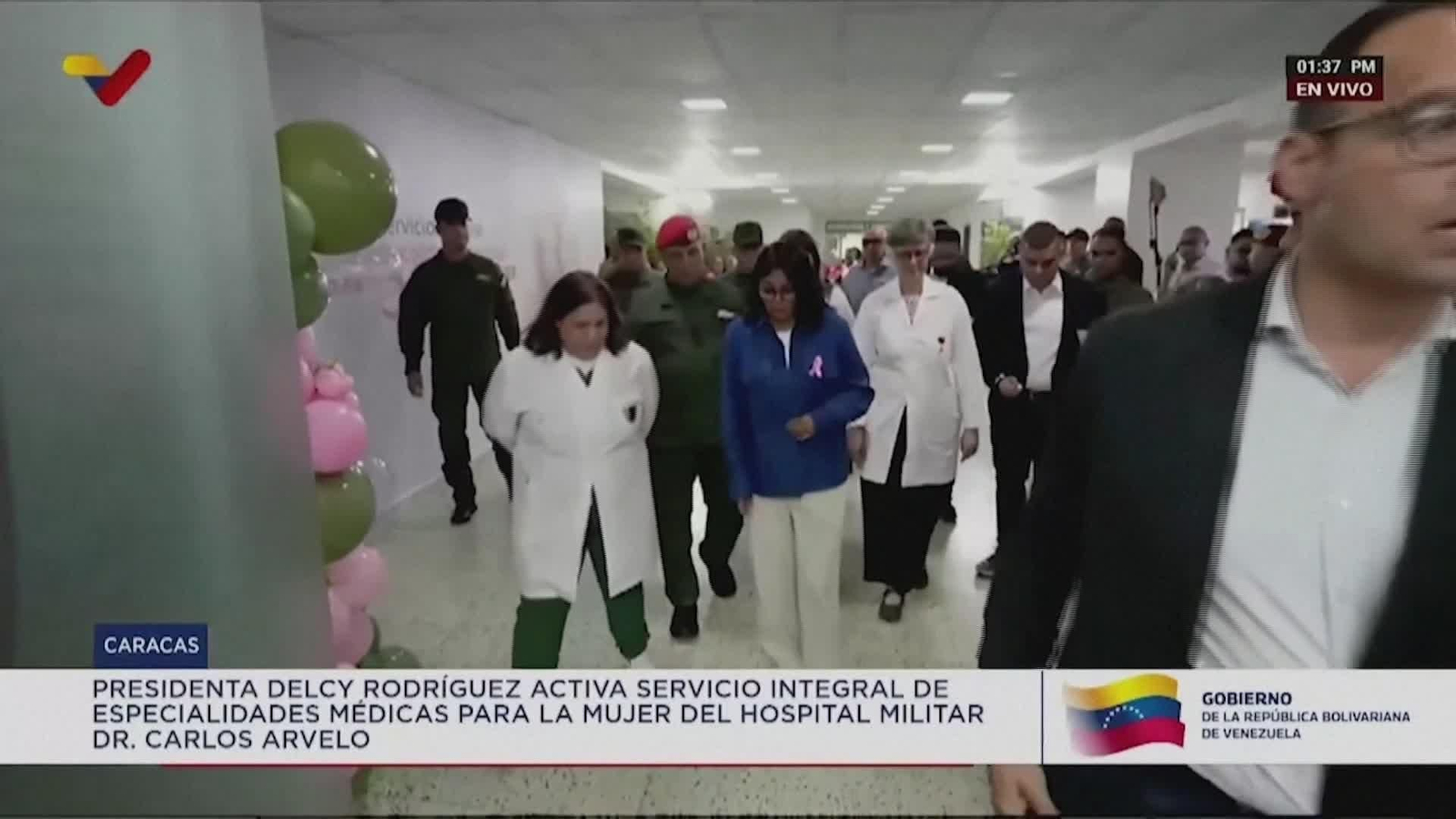 M004-VENEZUELA REACCION DELCY LLEGADA CORINA