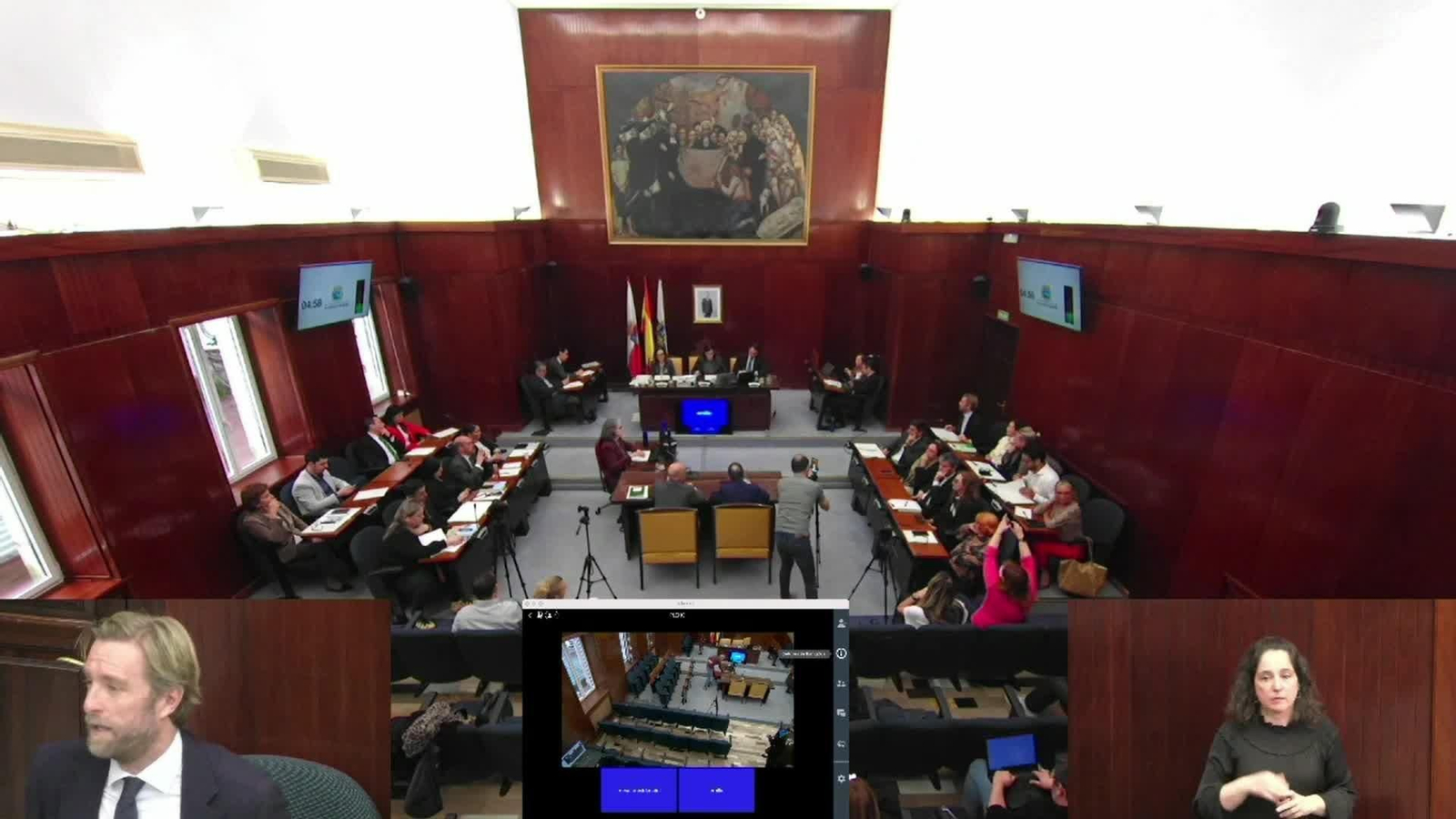 J037-SANTANDER PLENO EXTRAORDINARIO PASARELA EL BOCAL