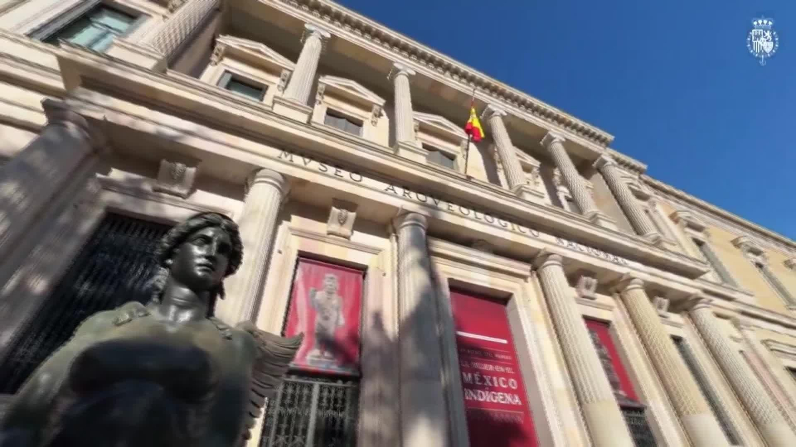 L079-MADRID REY EN EXPOSICIÓN MUSEO ARQUEOLÓGICO