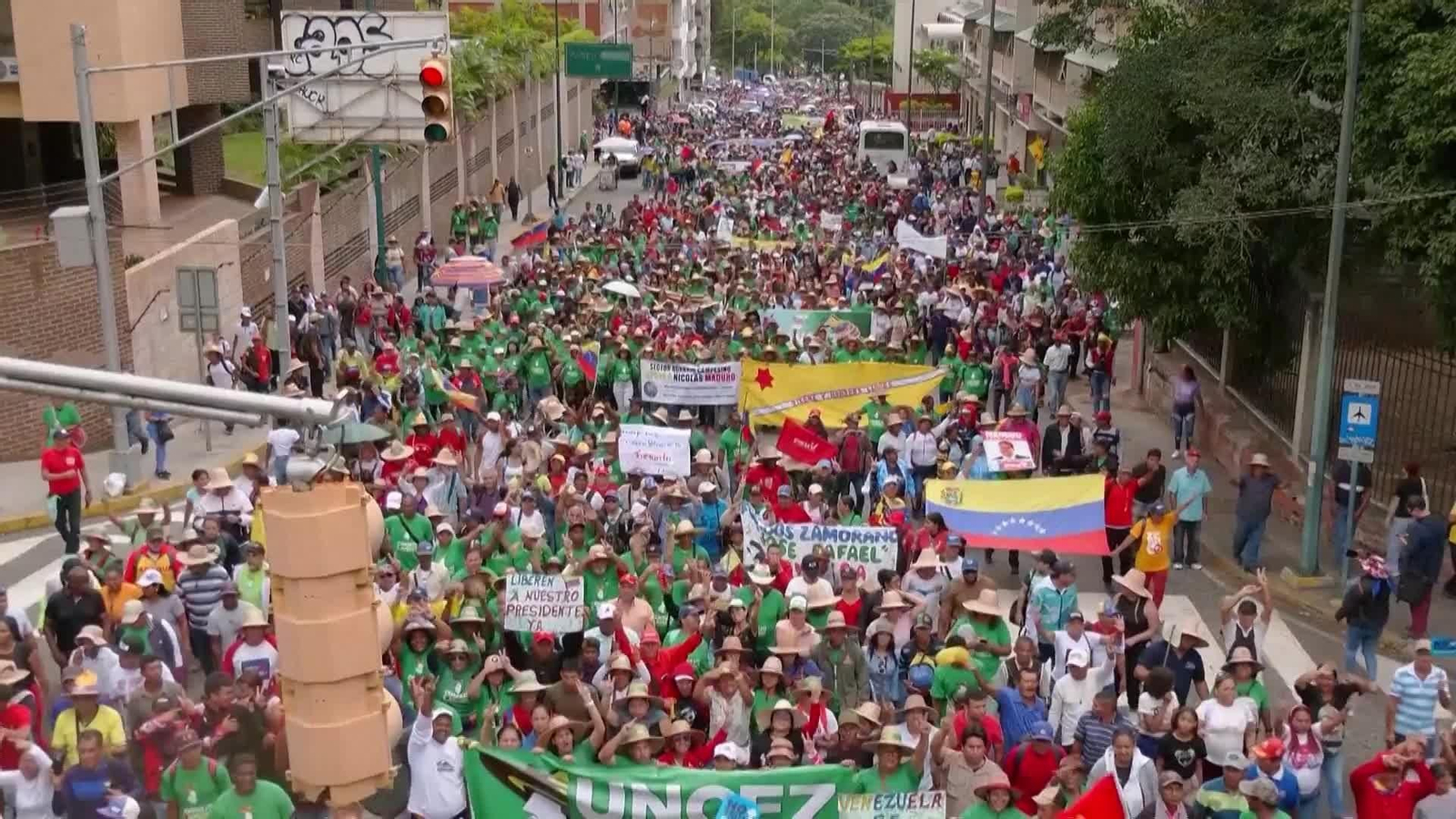 S005-VENEZUELA MANIFESTACION AGRICULTORES APOYO MADURO