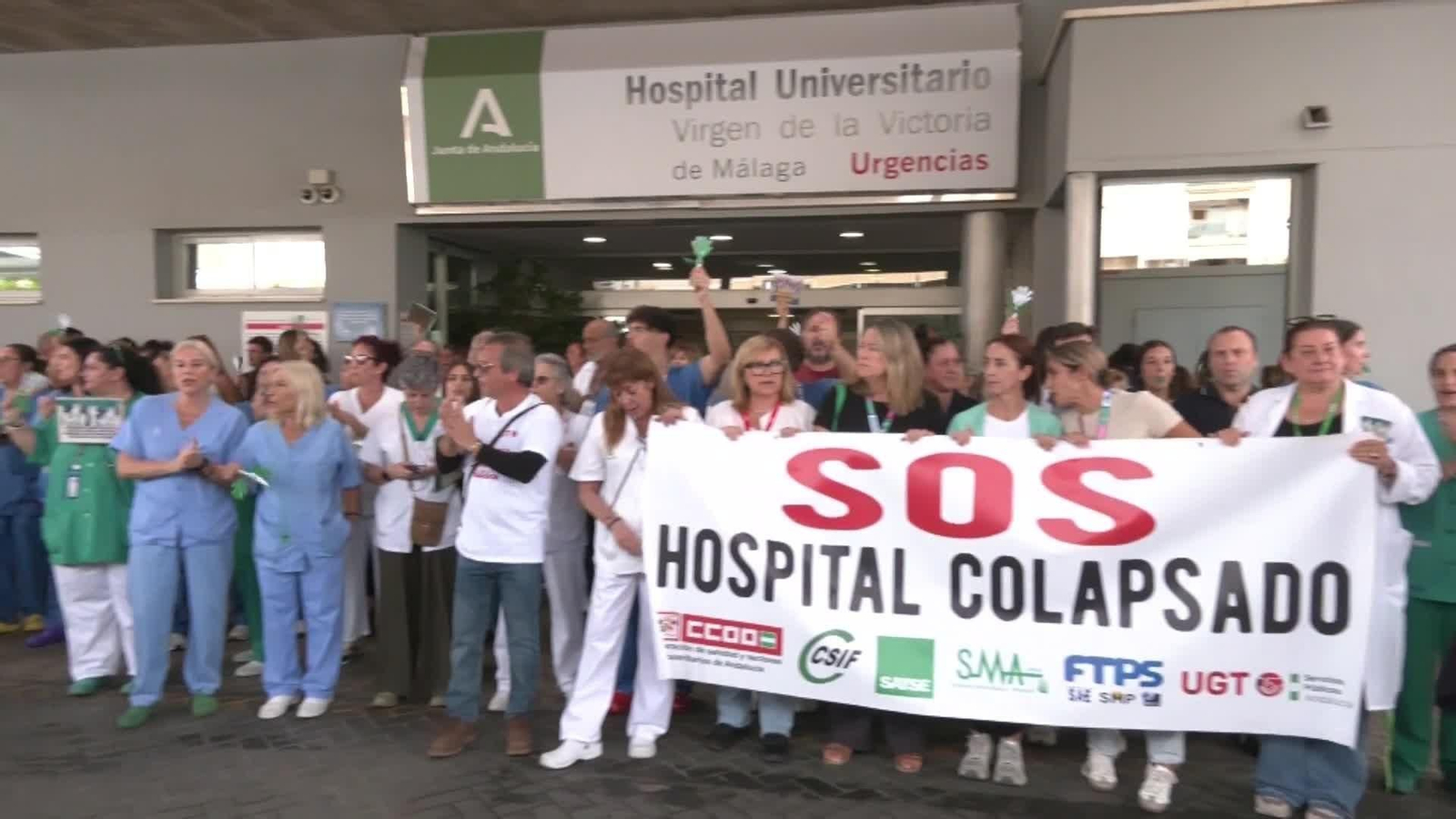 va malaga protesta cribados va malaga protesta cribados