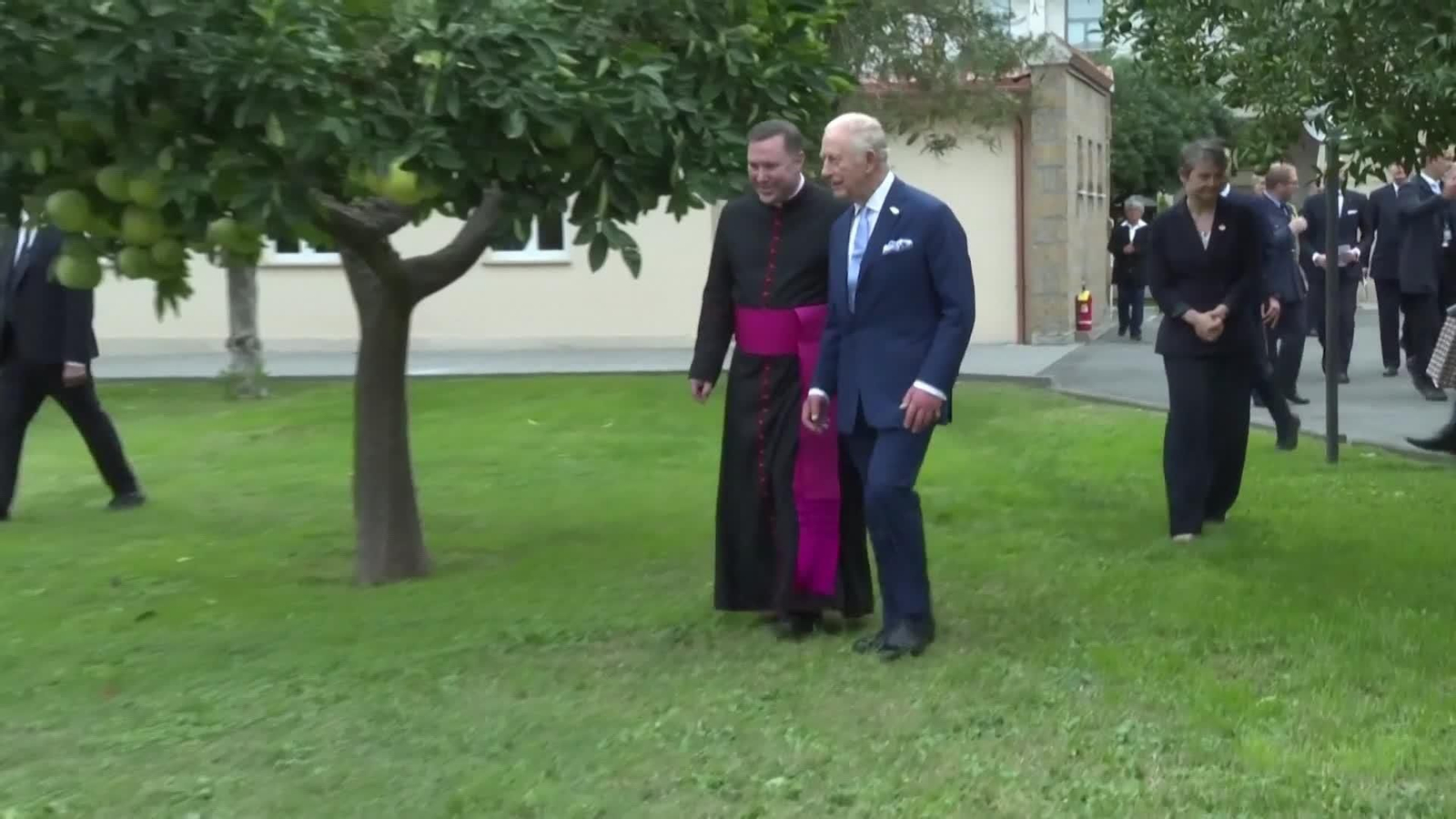 va visita rey carlos el vaticano