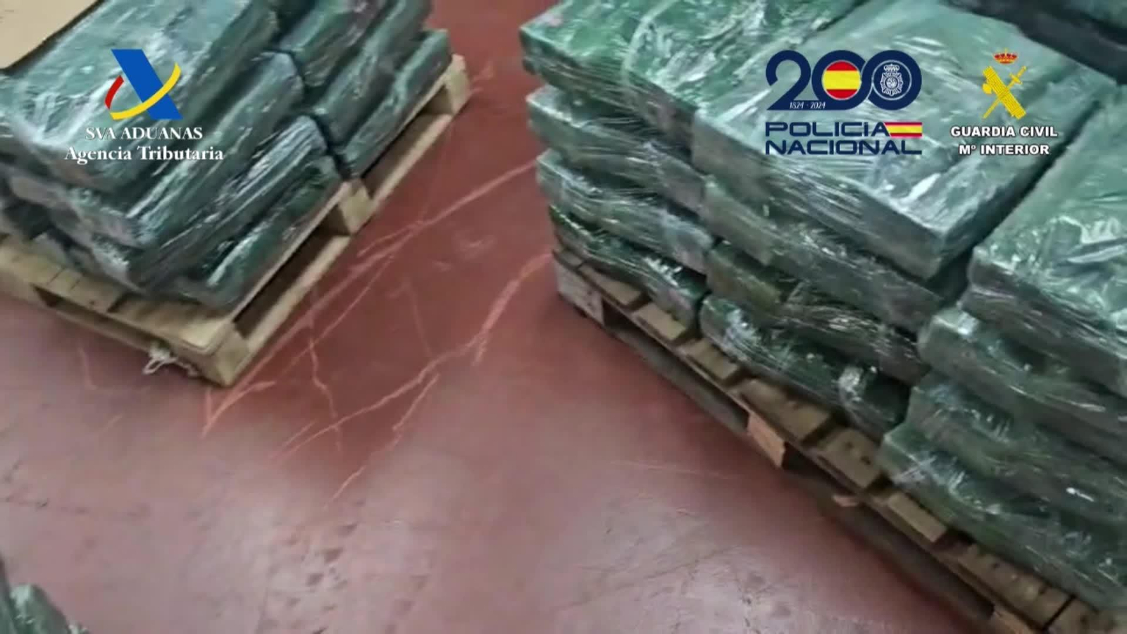 J018-IMAGENES POLICIA COCAINA PUERTO VALENCIA