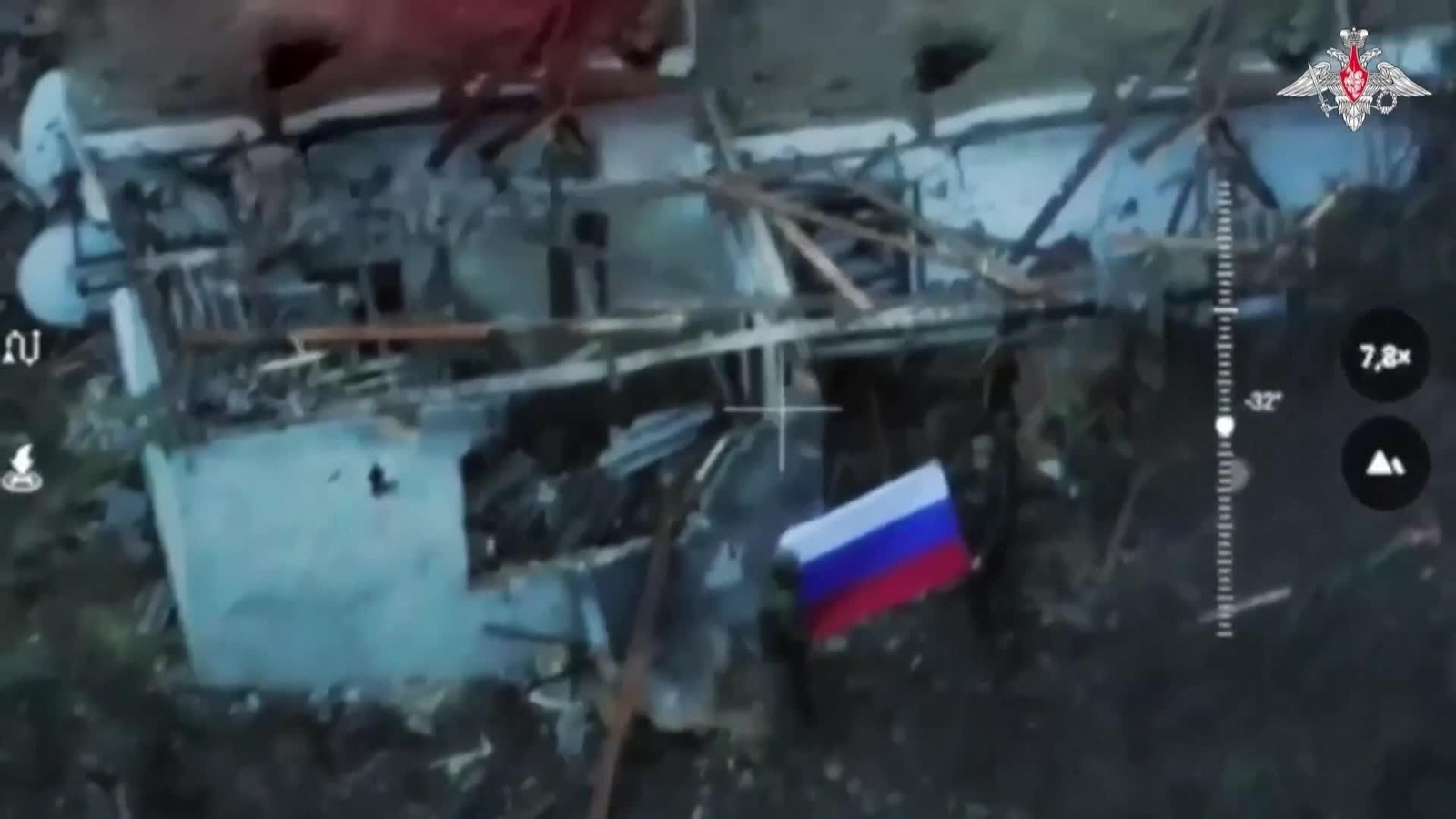 L091-UCRANIA EJERCITO RUSO CONQUISTA NUEVA POBLACION