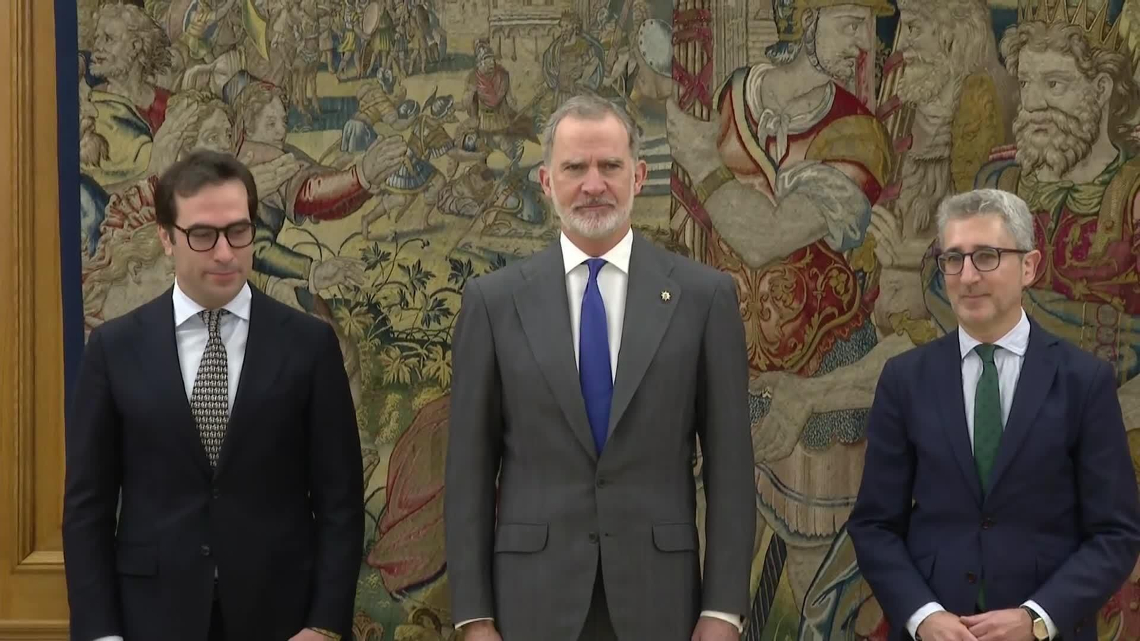 va jura ministros rey