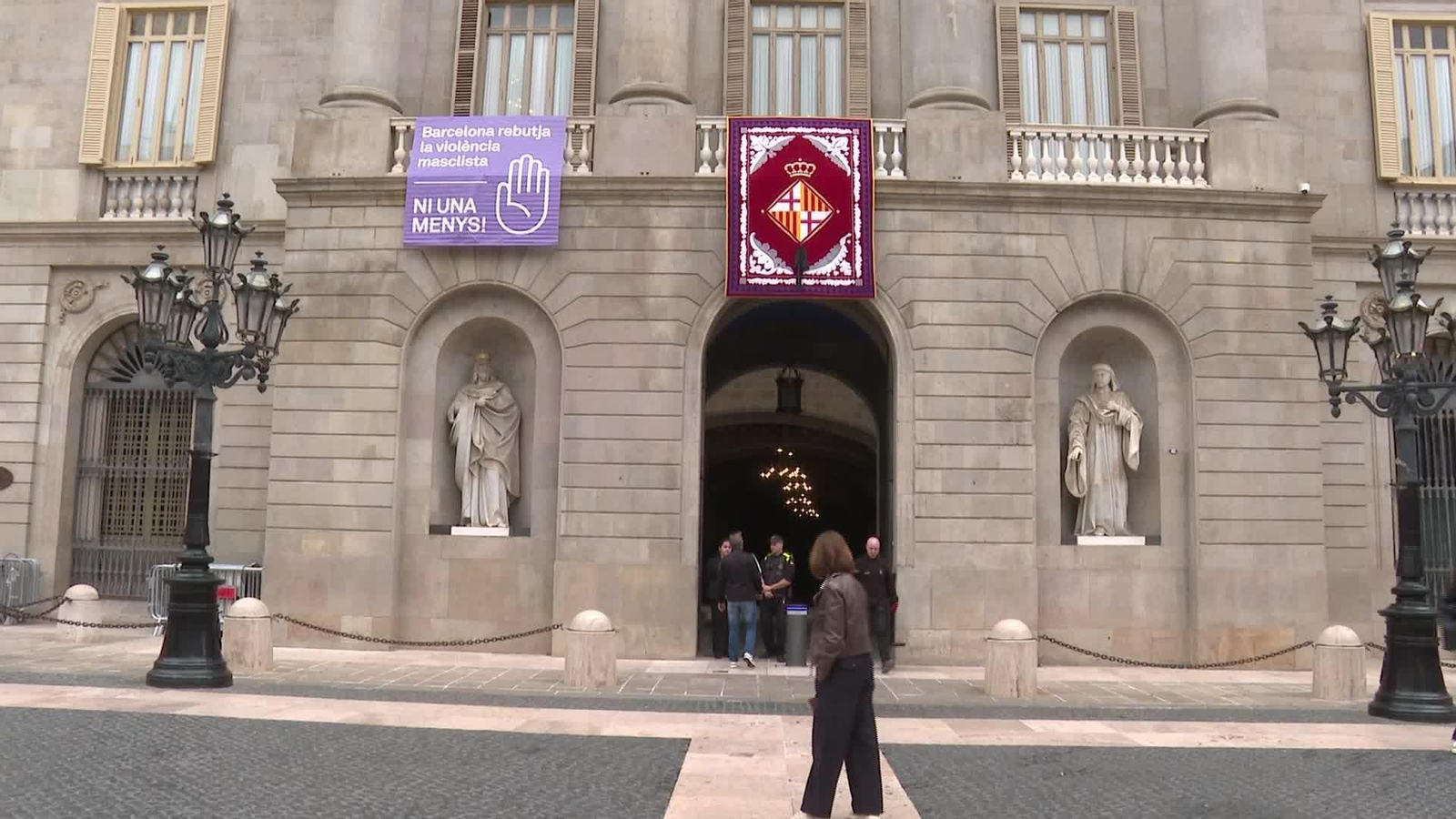 J065-BARCELONA MINUTO SILENCIO VIOLENCIA MACHISTA