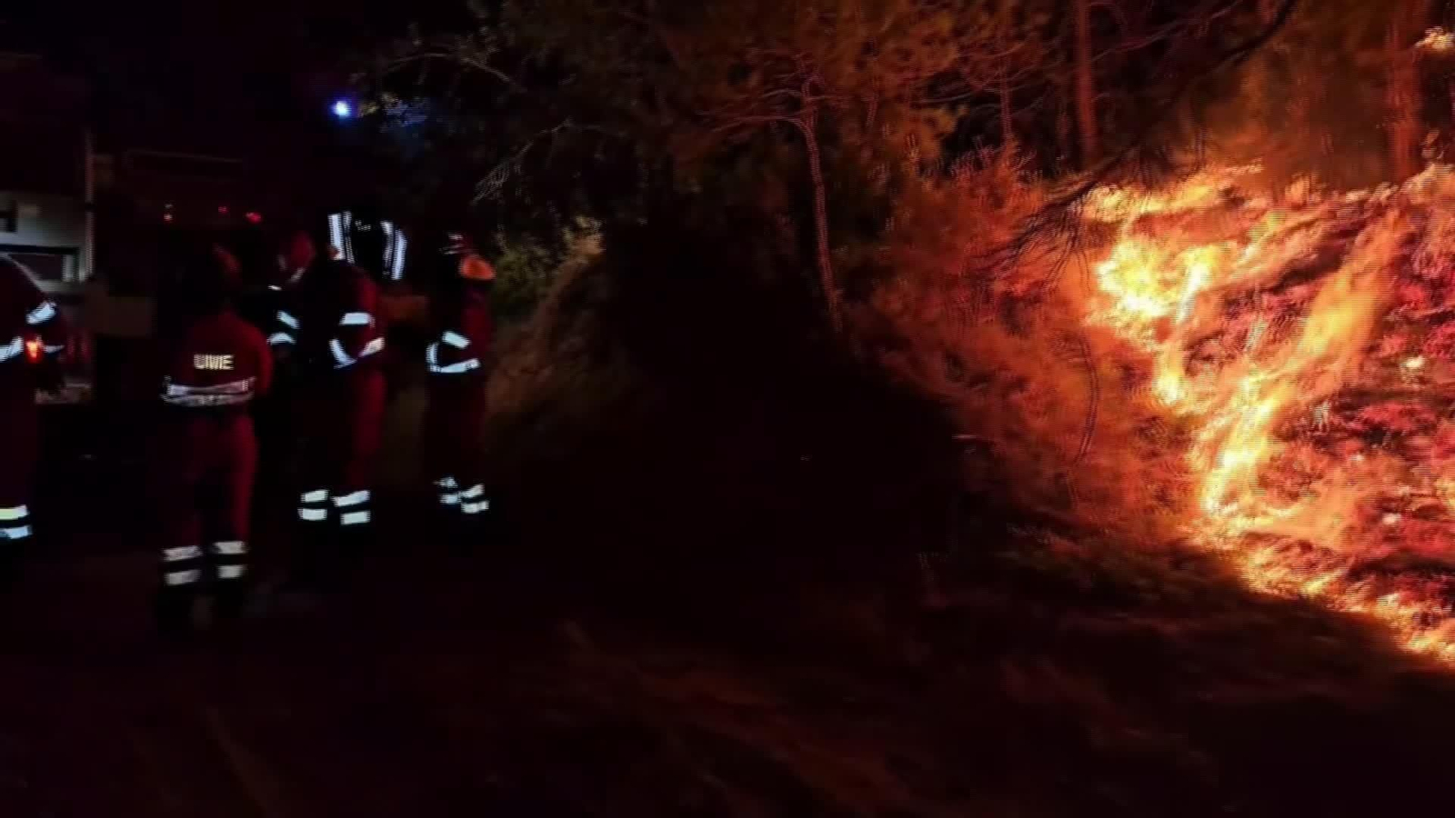 X010-IMAGENES UME HUESCA INCENDIO PEÑAS DE RIGLOS