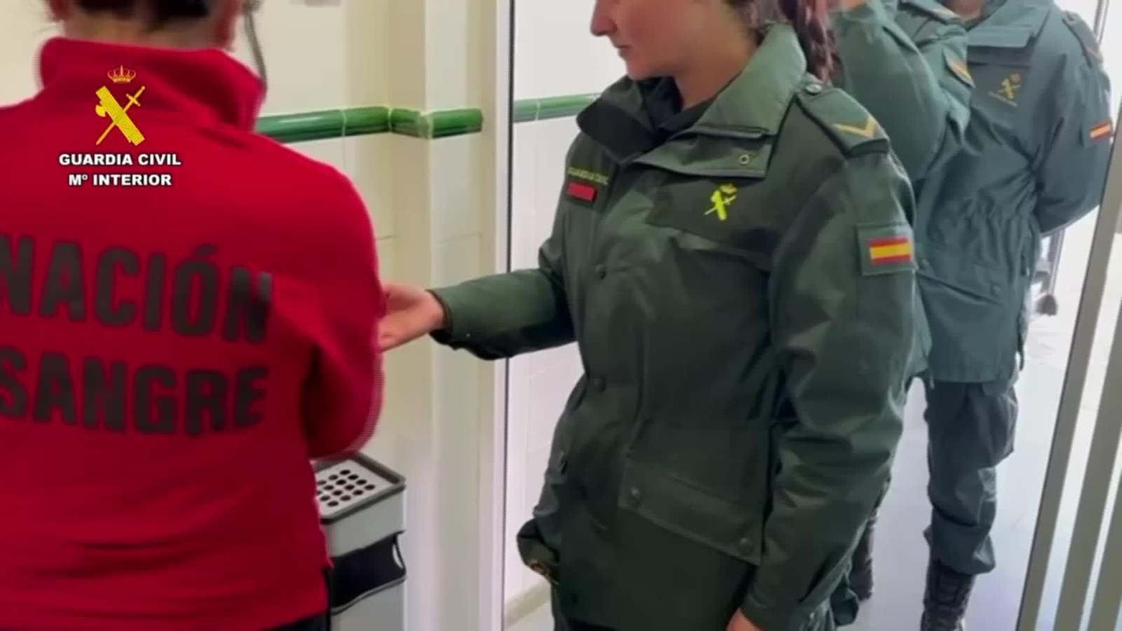 L114-JAEN ACADEMIA GC BAEZA DONACION SANGRE PARA VICTIMAS TREN