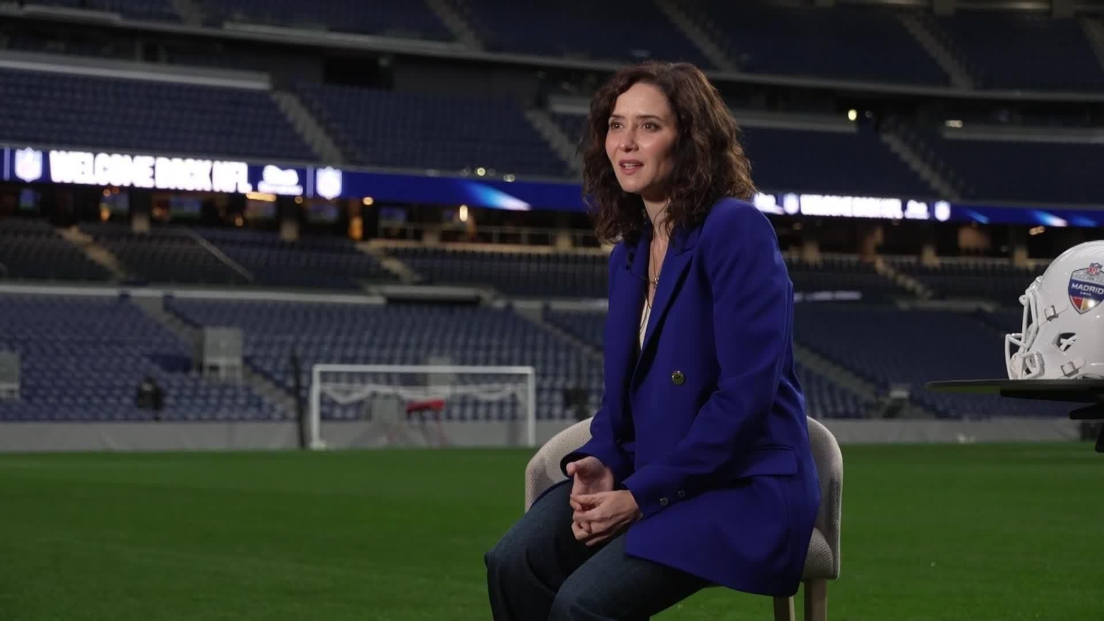 va ayuso confirma nuevo partido NFL 2026