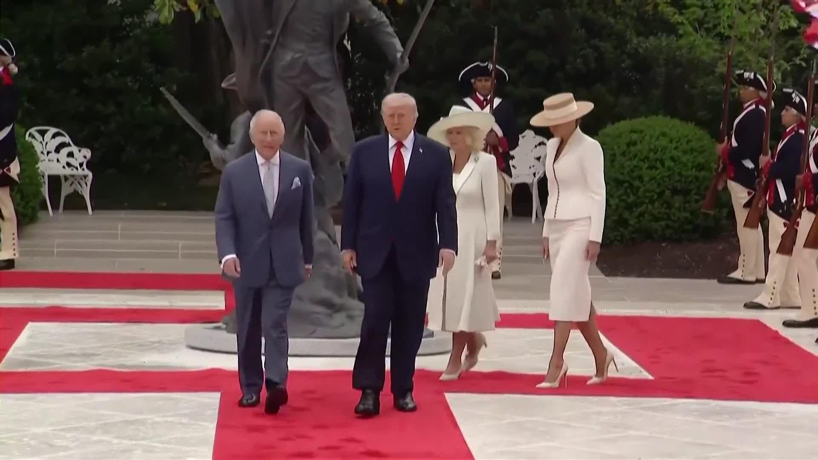 va eeuu segundo dia visita de estado del rey de inglaterra