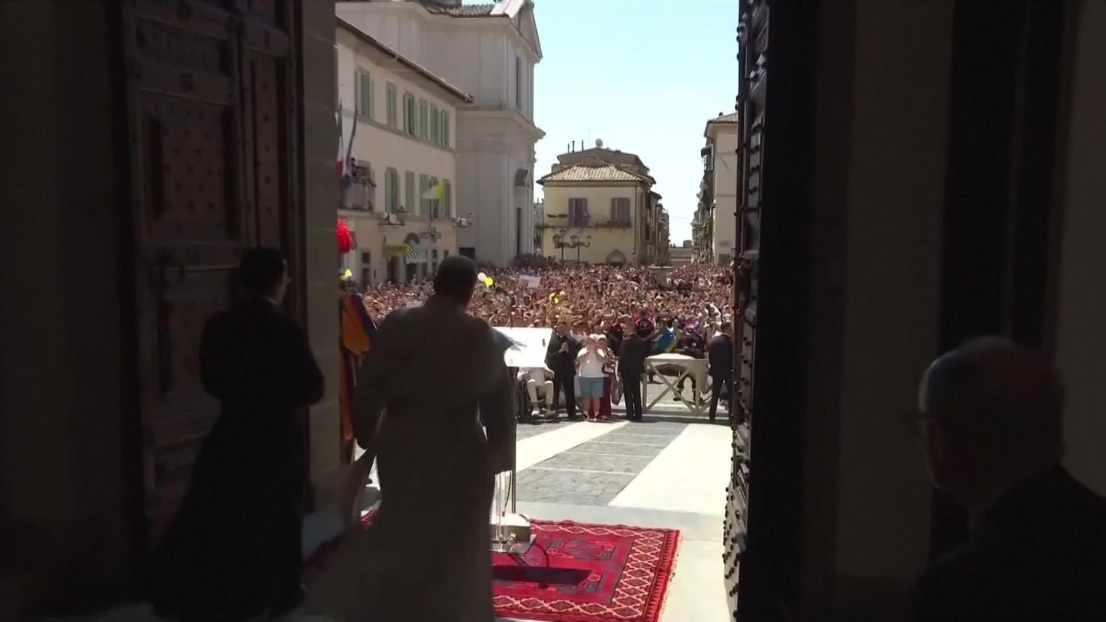 D610-ITALIA PAPA PIDE PARAR LA GUERRA EN GAZA