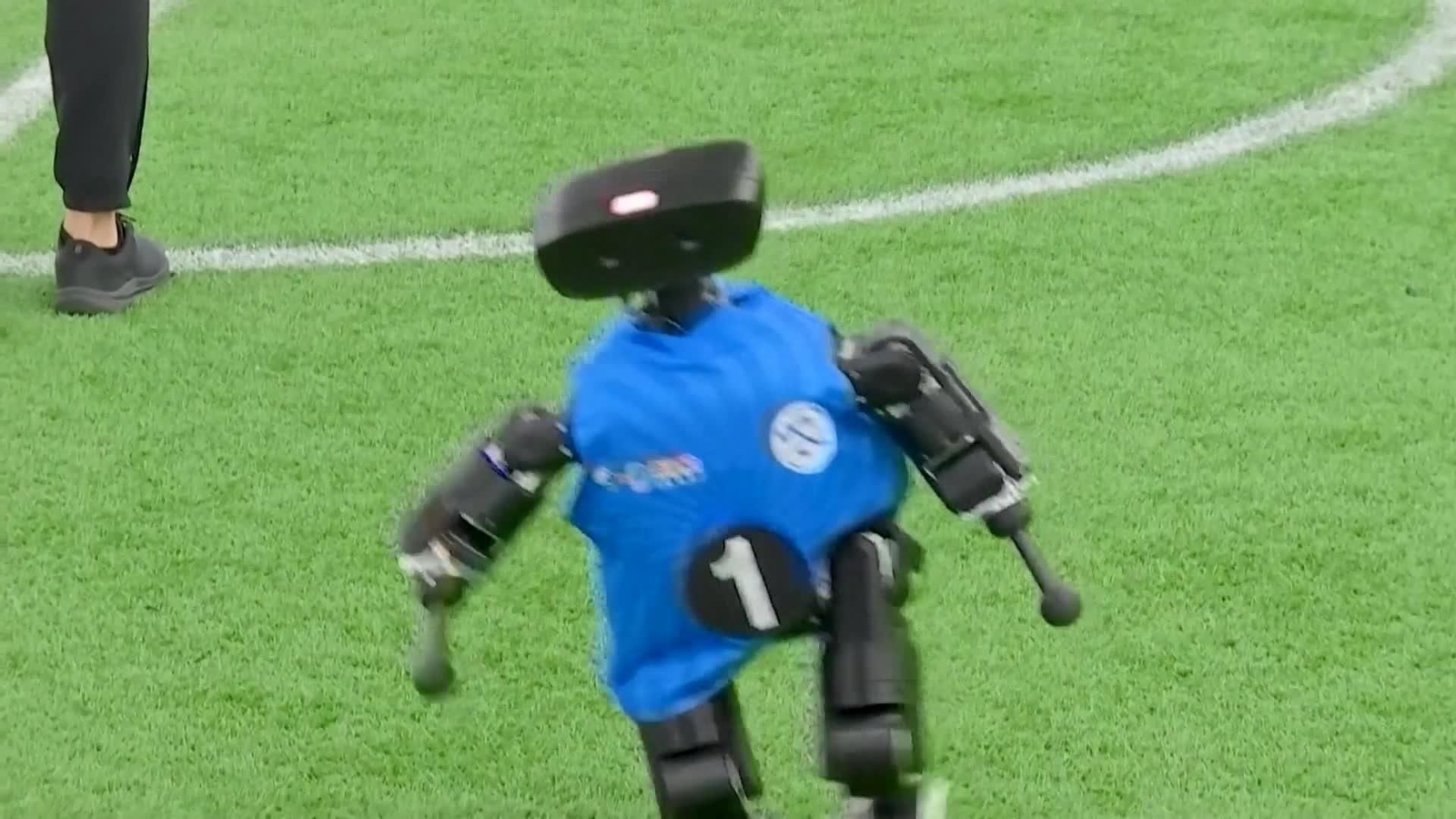 va partido futbol robots