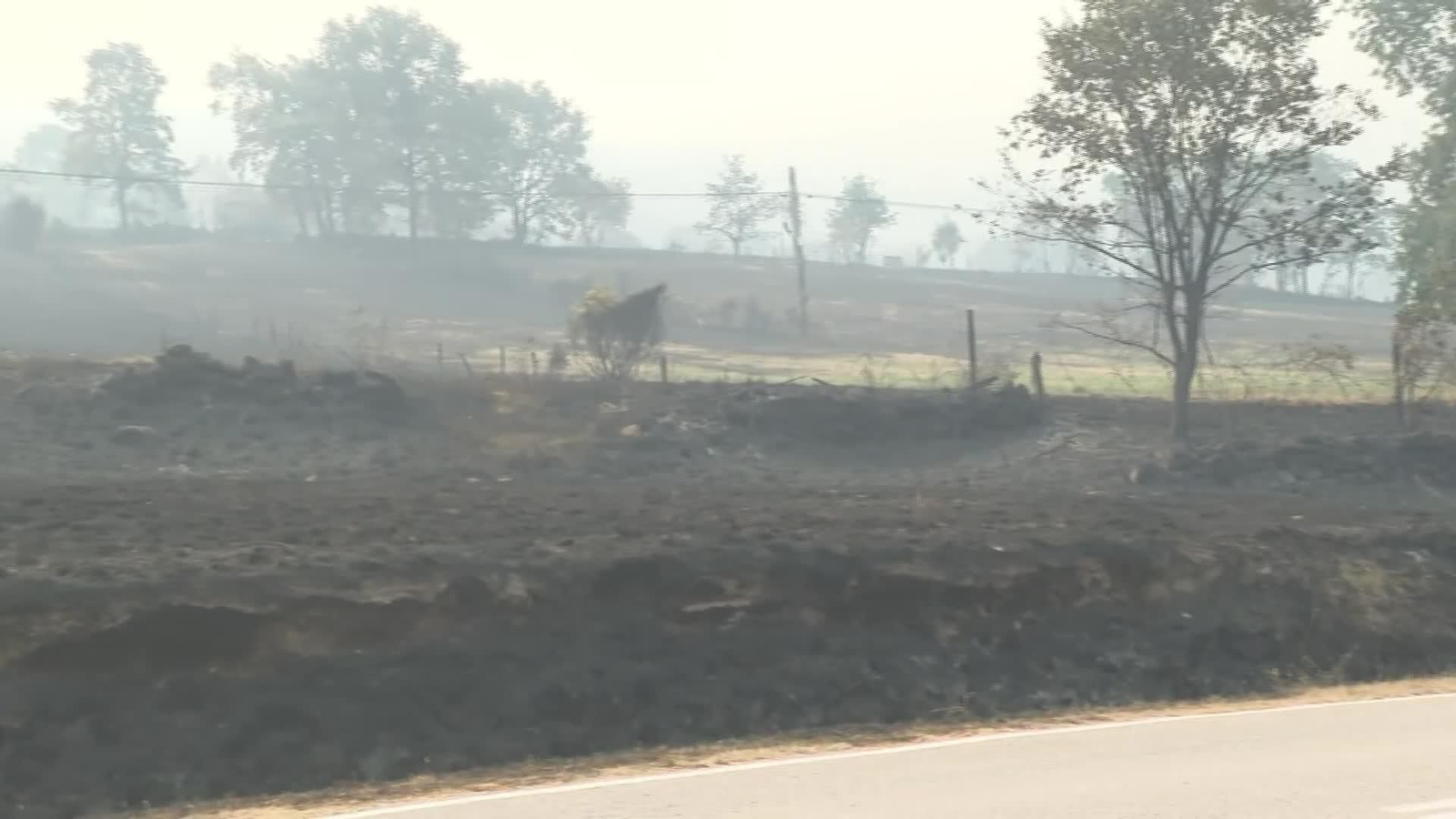 X017-OURENSE SEGUIMIENTO INCENDIO MANZANEDA
