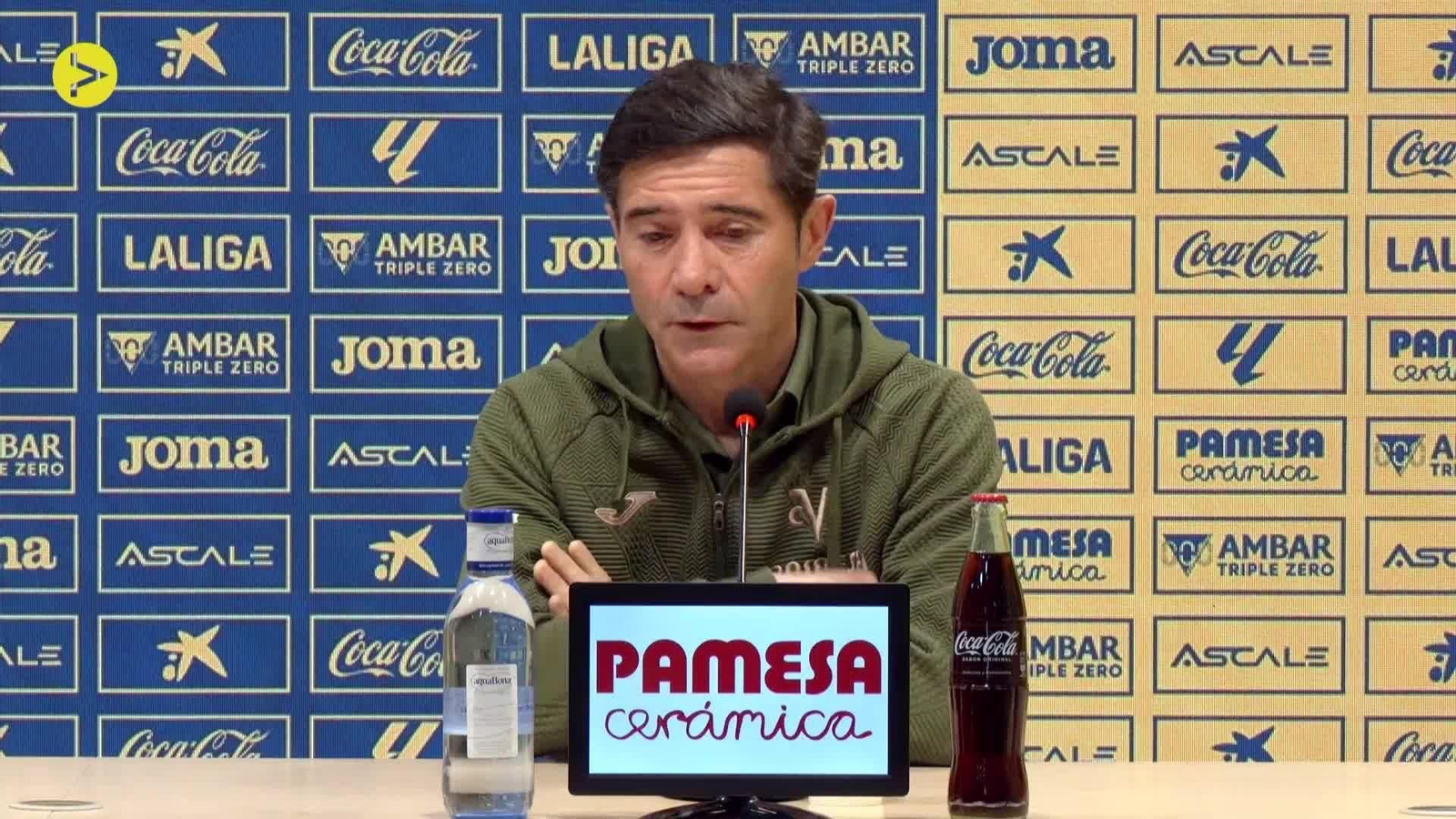 V064-VILLARREAL RP DE MARCELINO SOBRE PARTIDO CONTRA EL FCB