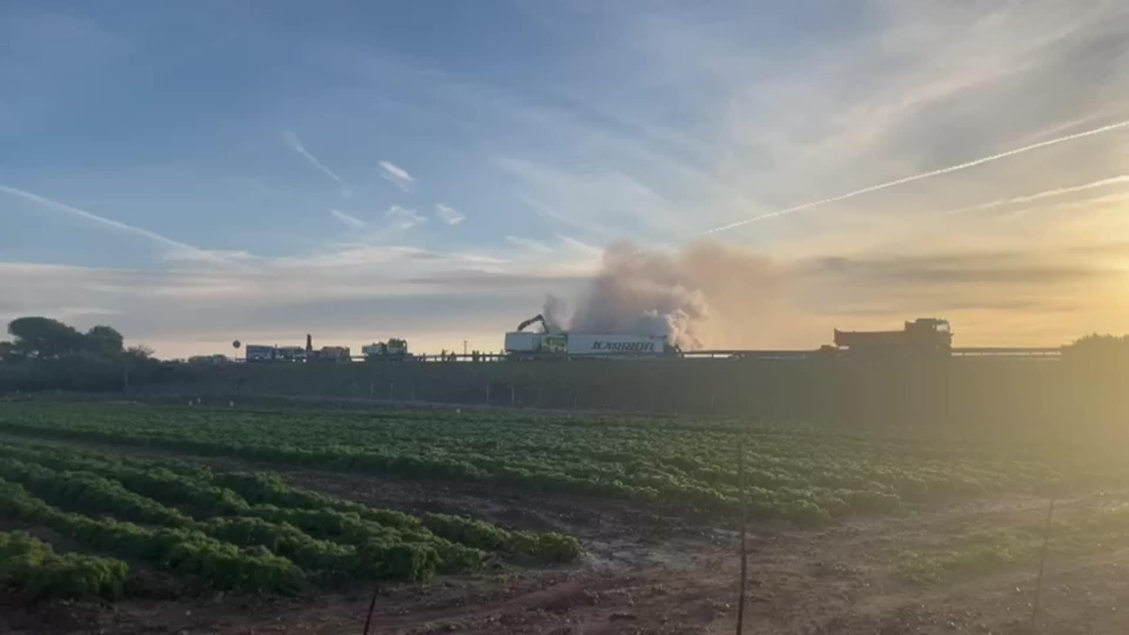 M055-BARCELONA ACCIDENTE AP-7