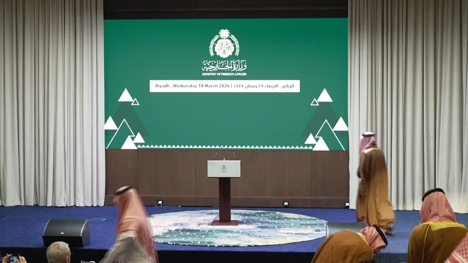 J006-ARABIA SAUDI MINISTRO ASUNTOS EXTERIORES