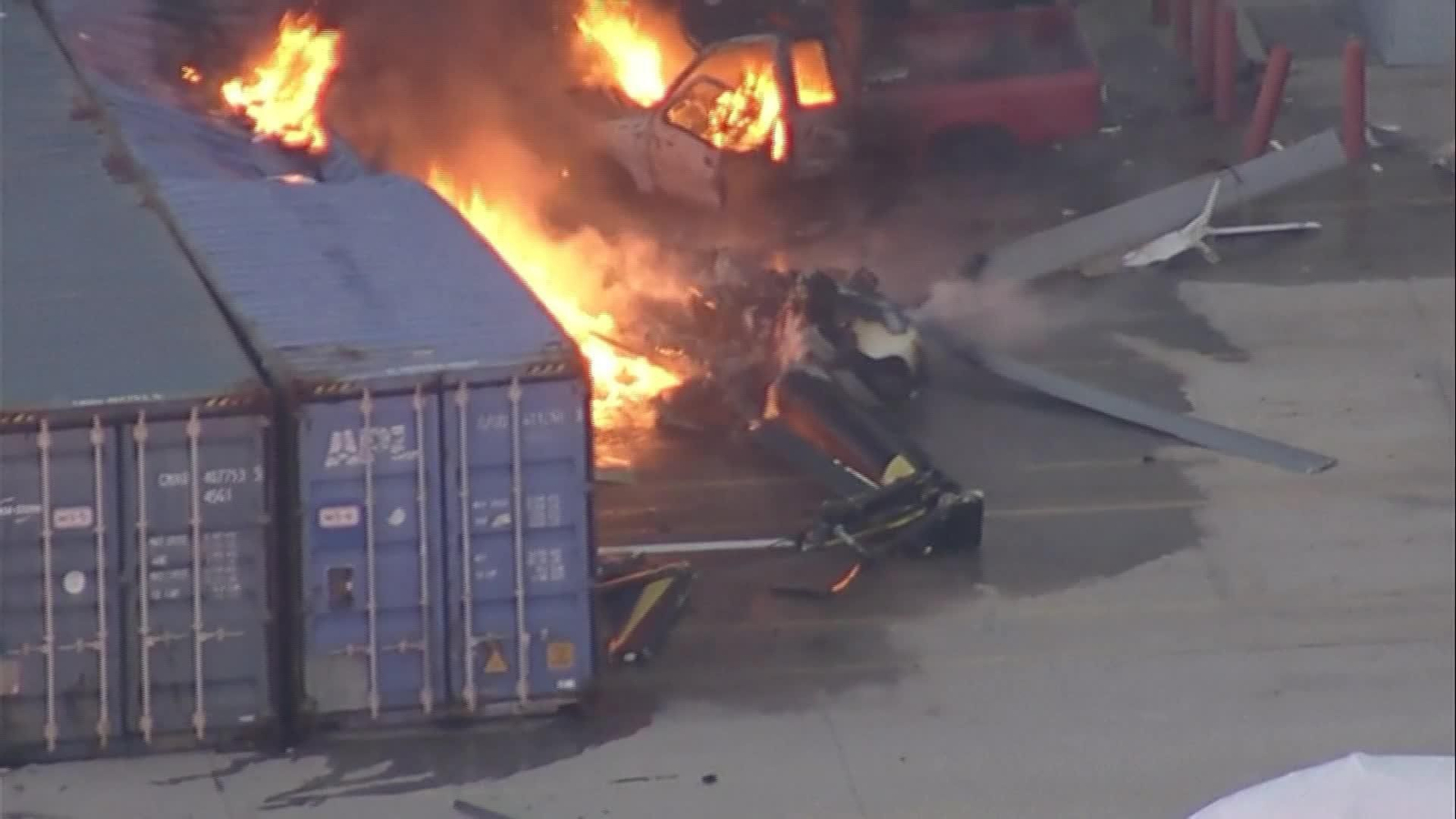 X013-ESTADOS UNIDOS ACCIDENTE DEL HELICÓPTERO DE LA NBC