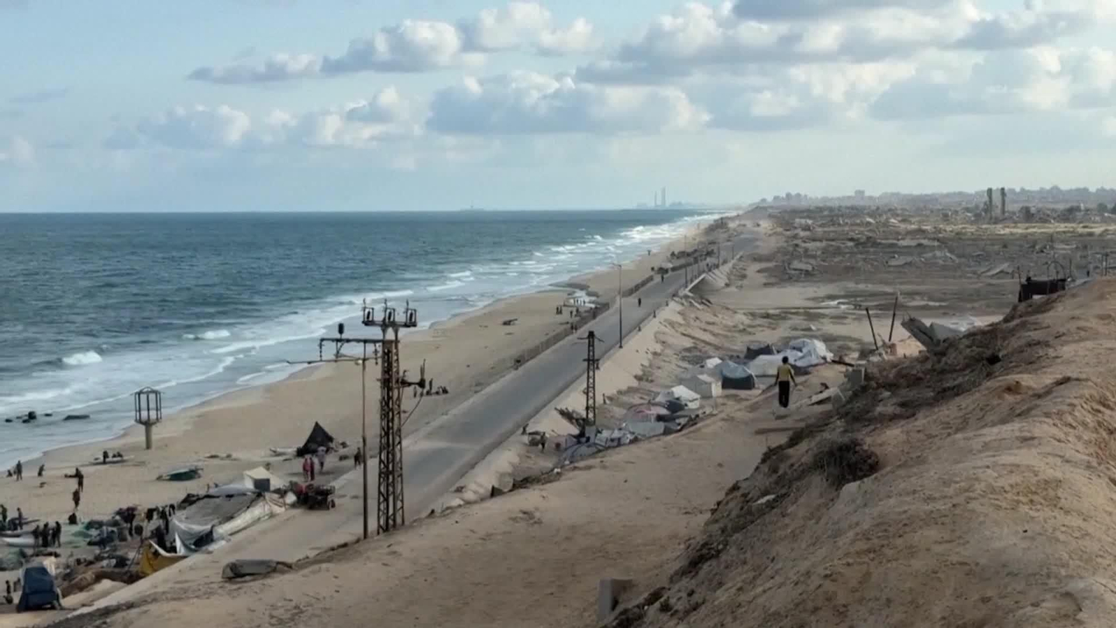 L008-GAZA DESPLAZADOS SOBRE ACUERDO DE PAZ
