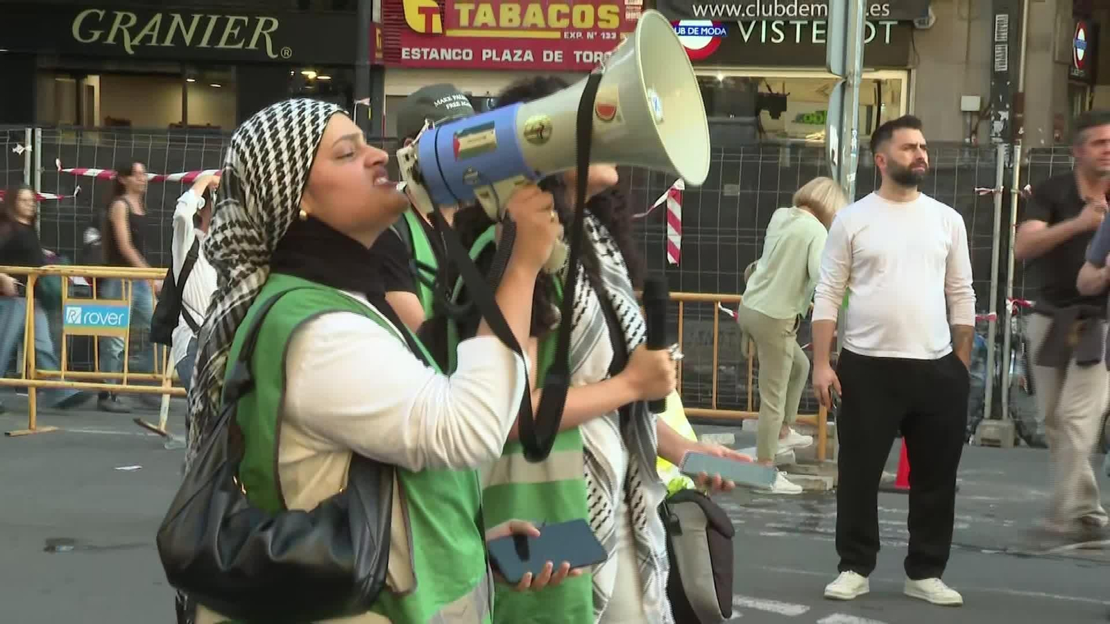 S038-VALENCIA Y GRANADA MANIFESTACIONES PROPALESTINAS